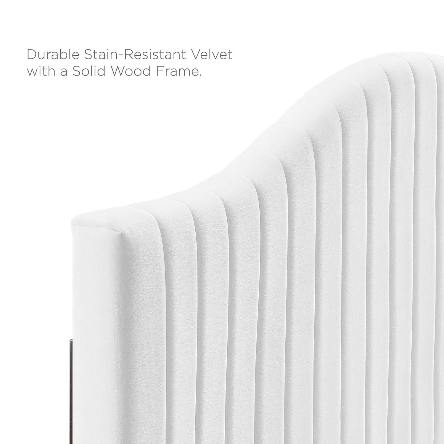 Brielle Channel Tufted Performance Velvet Headboard by Modway