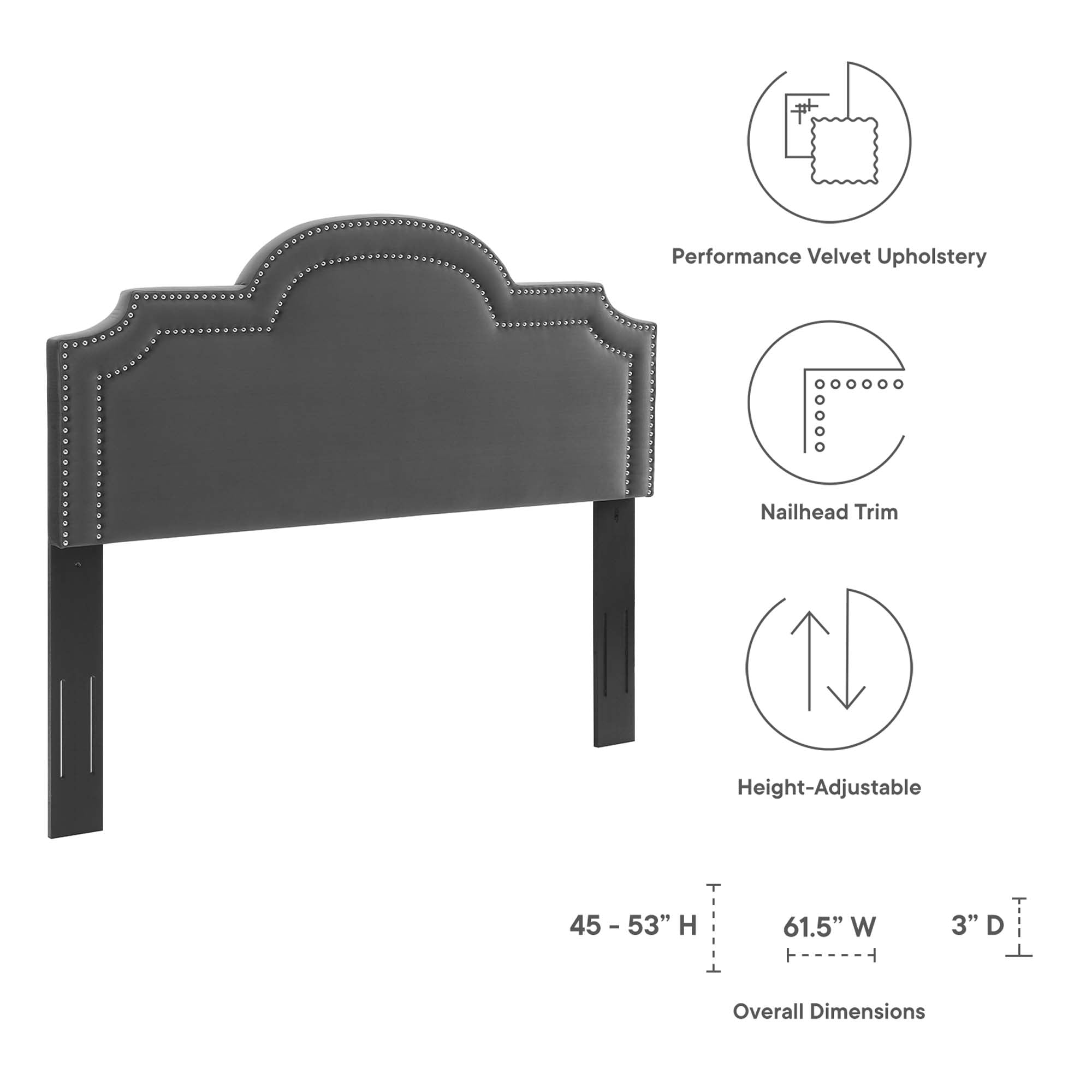 Belinda Performance Velvet Headboard by Modway