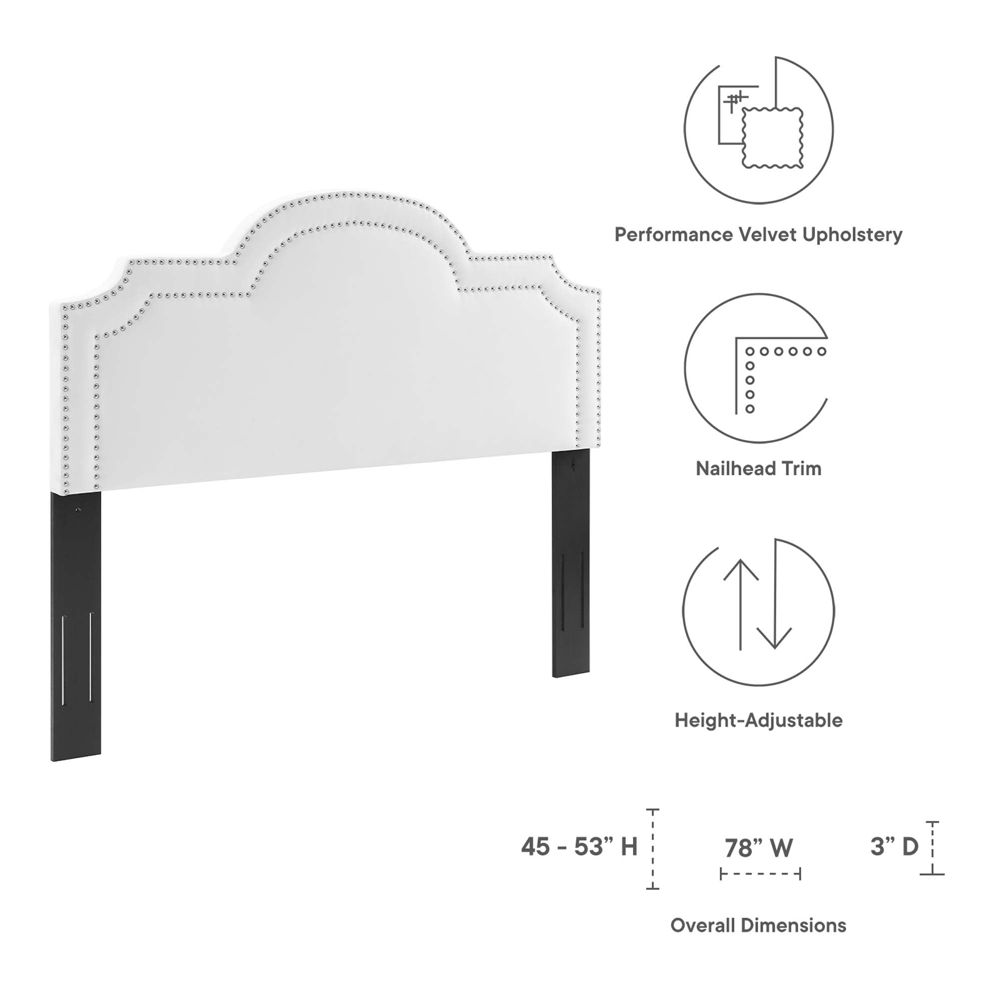 Belinda Performance Velvet Headboard by Modway
