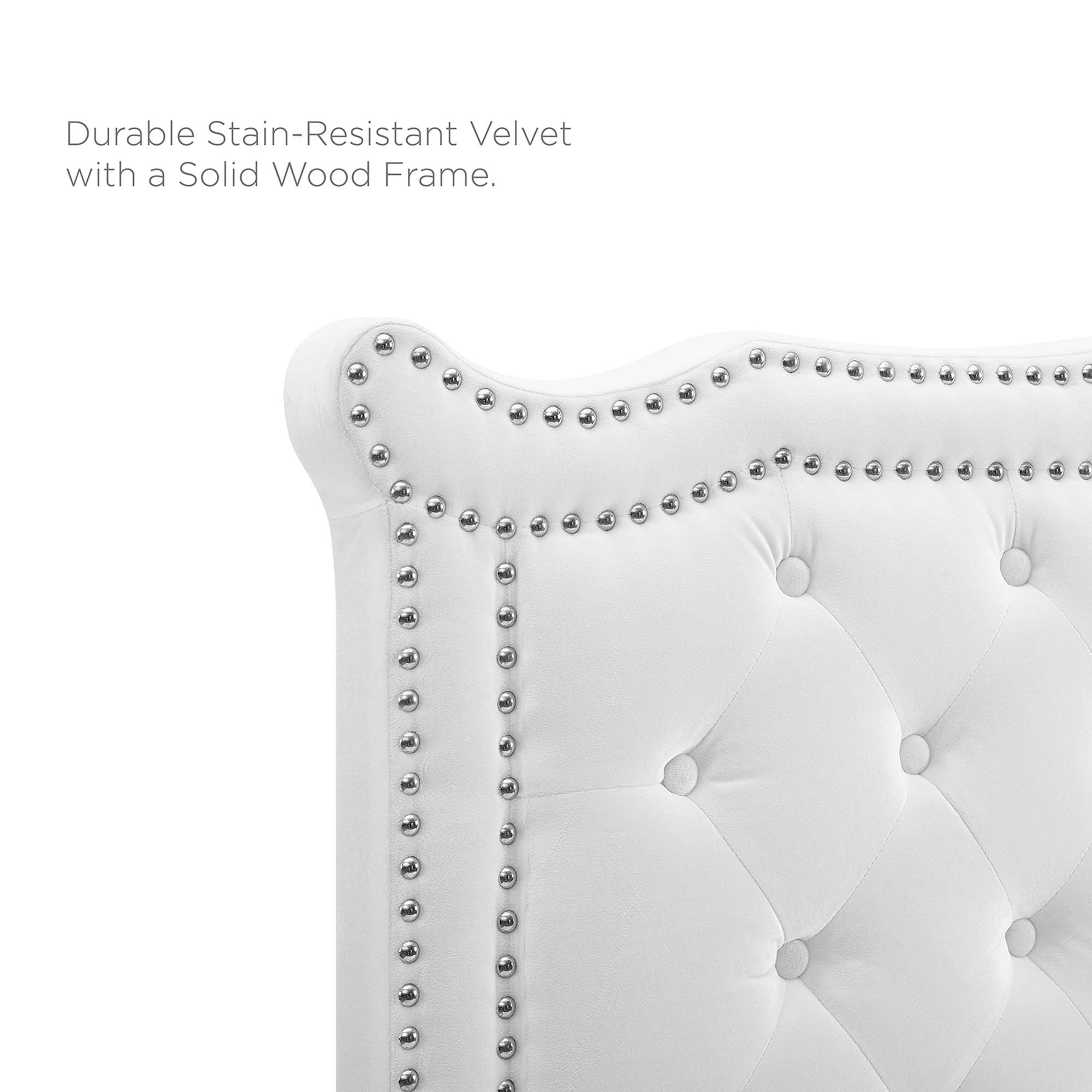 Clara Performance Velvet Queen Platform Bed by Modway