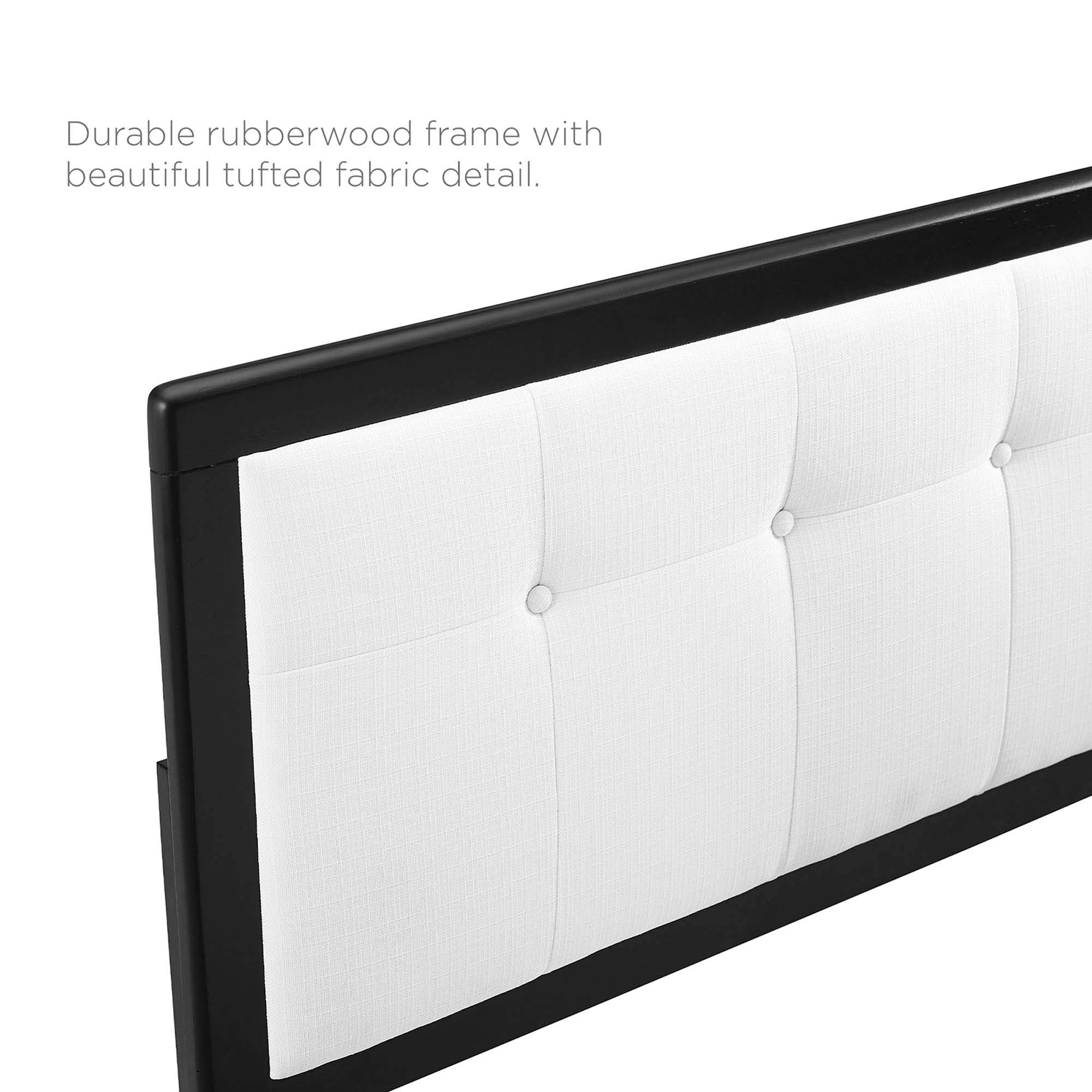 Willow Wood Platform Bed With Angular Frame by Modway
