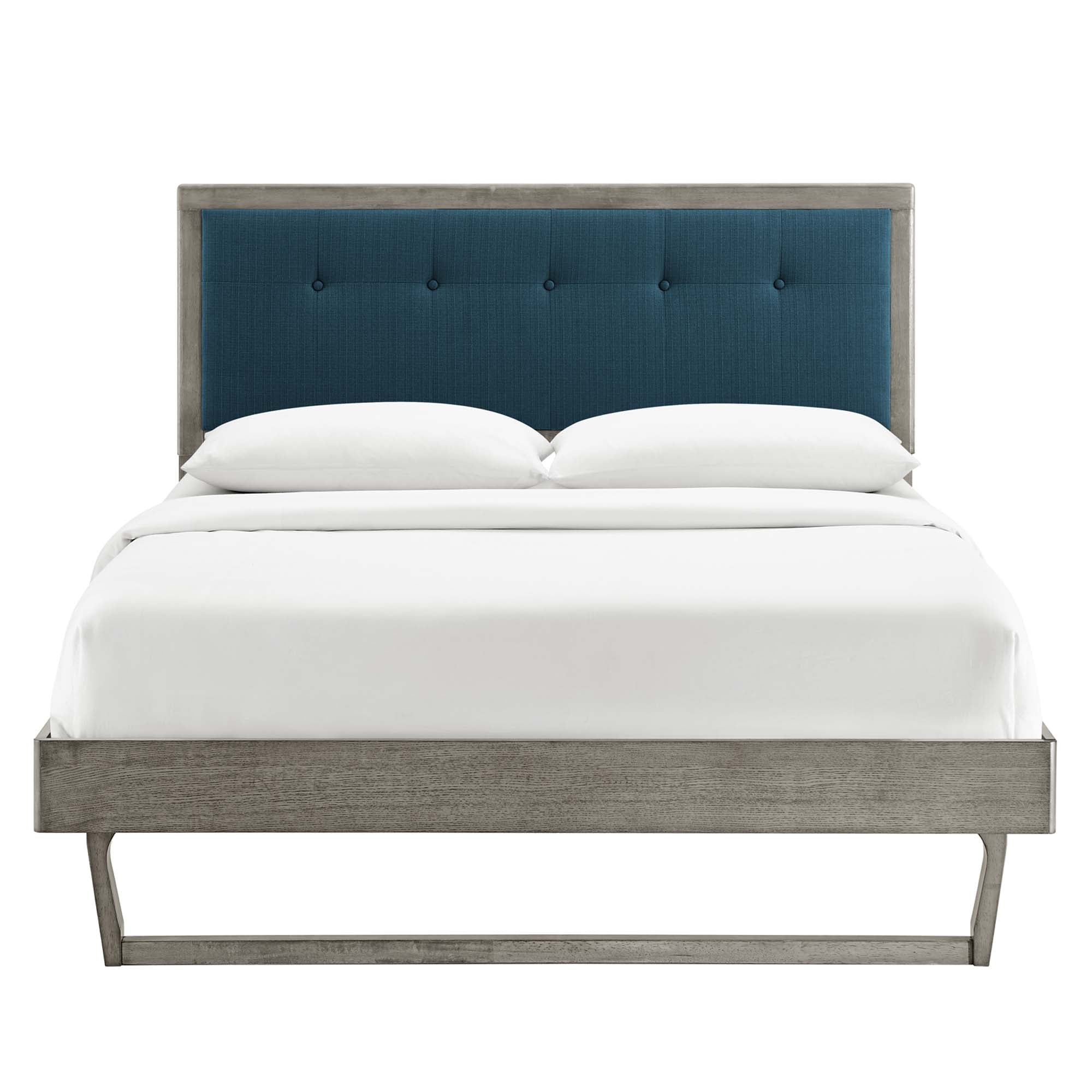 Willow Wood Platform Bed With Angular Frame by Modway