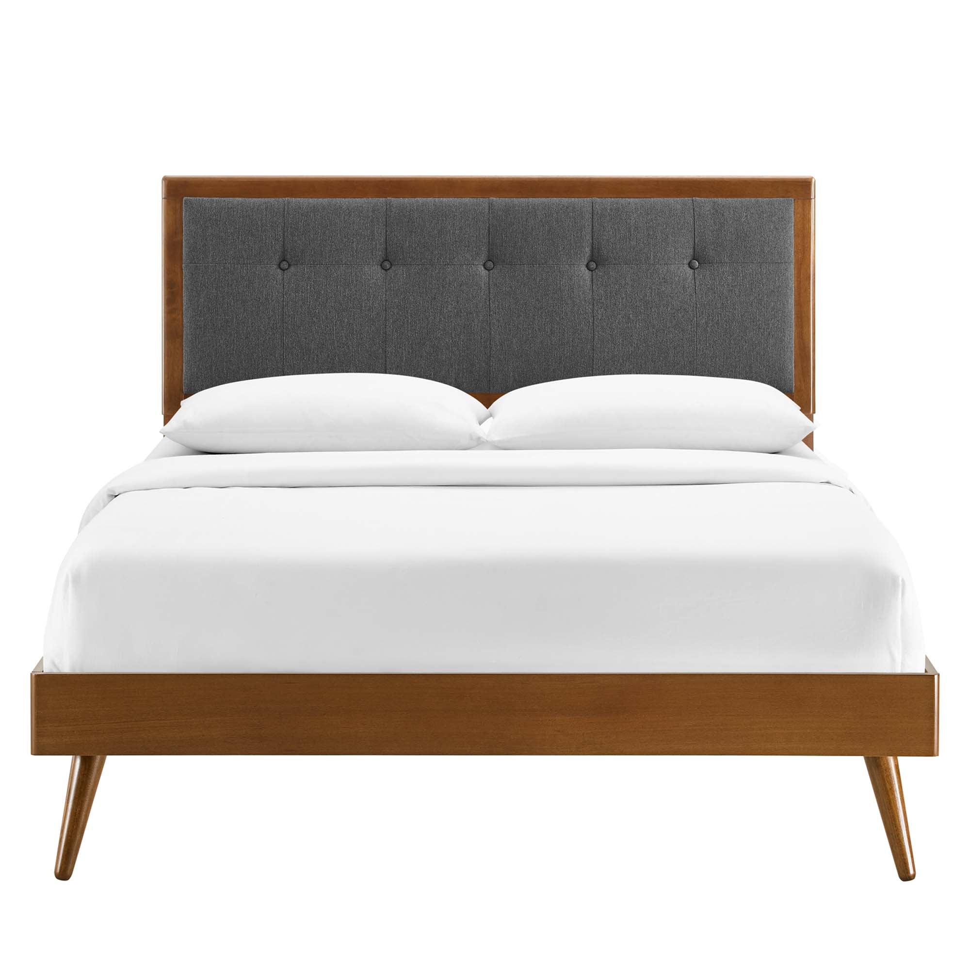 Willow Wood Platform Bed With Splayed Legs by Modway