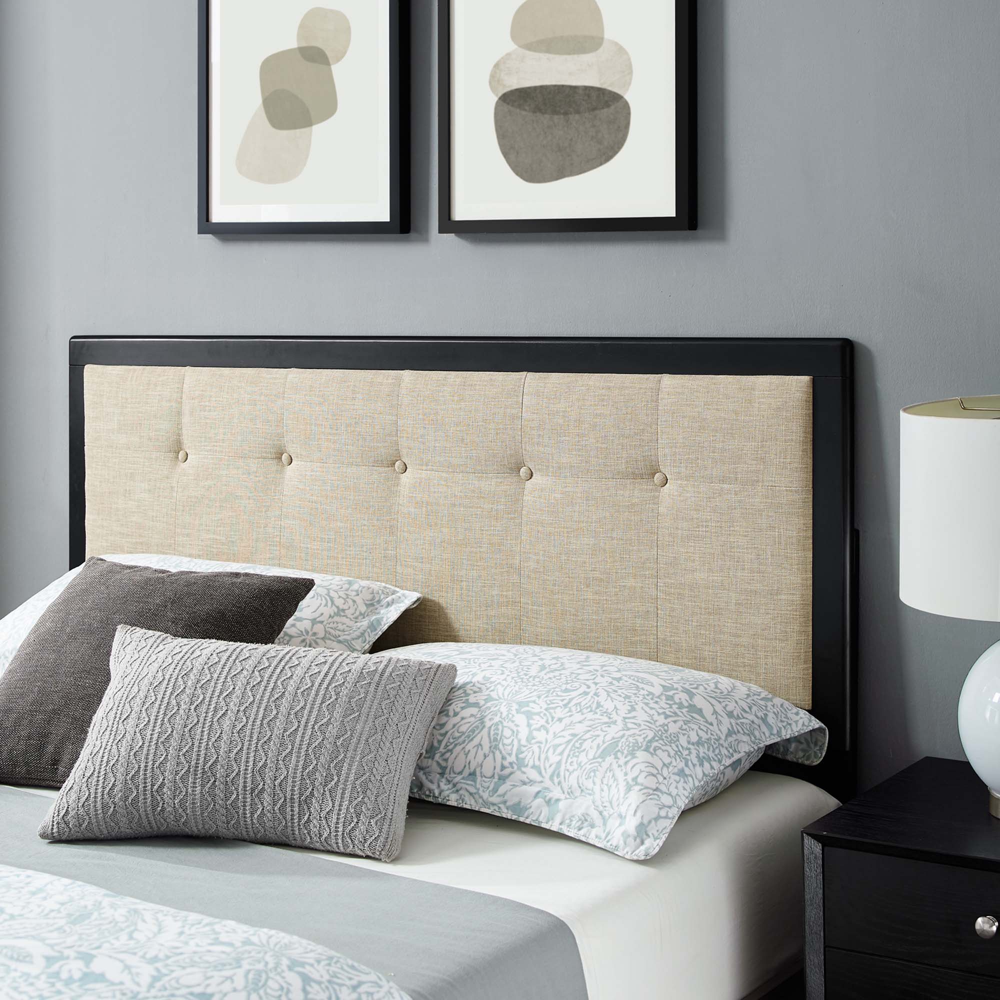 Willow Wood Platform Bed With Splayed Legs by Modway