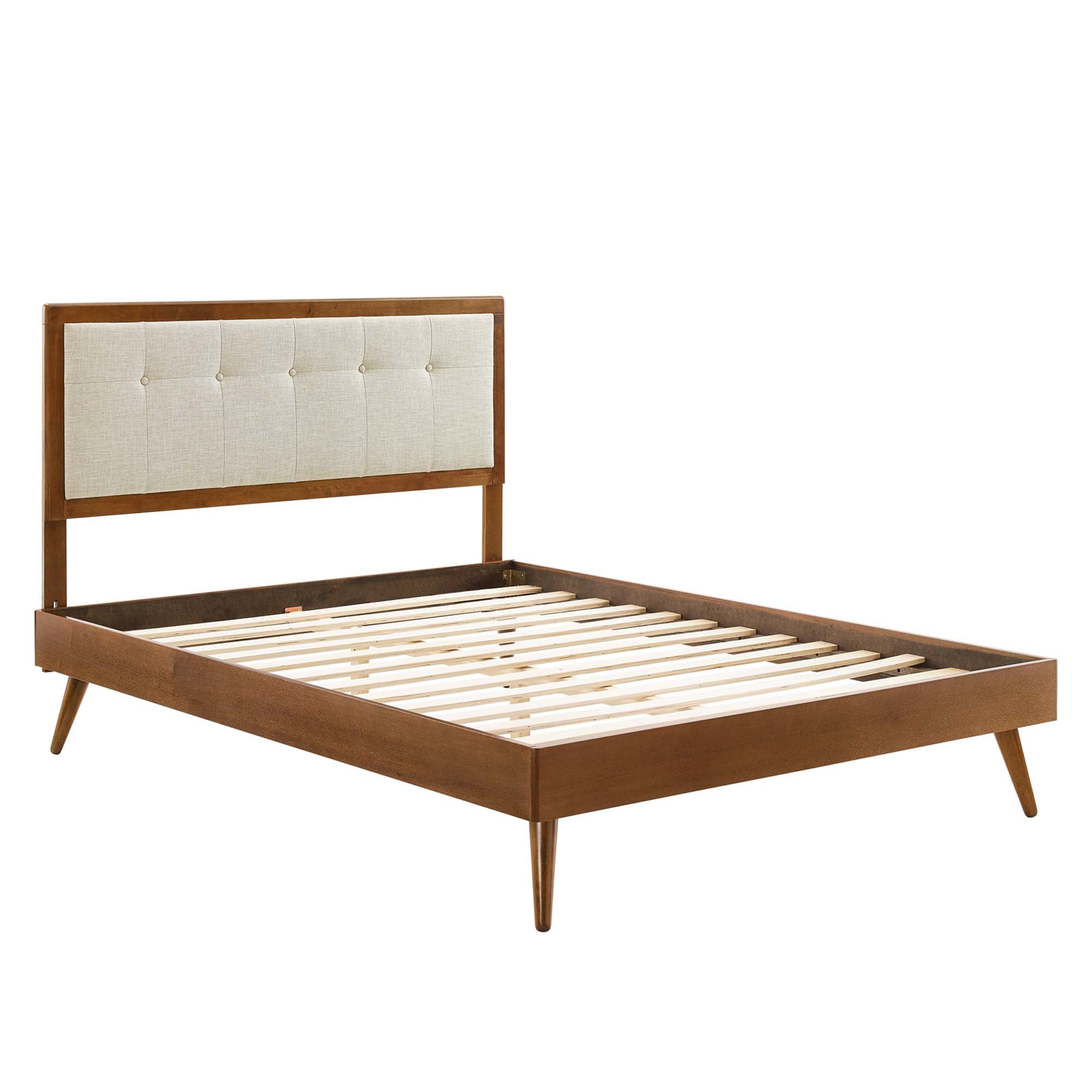 Willow Wood Platform Bed With Splayed Legs by Modway