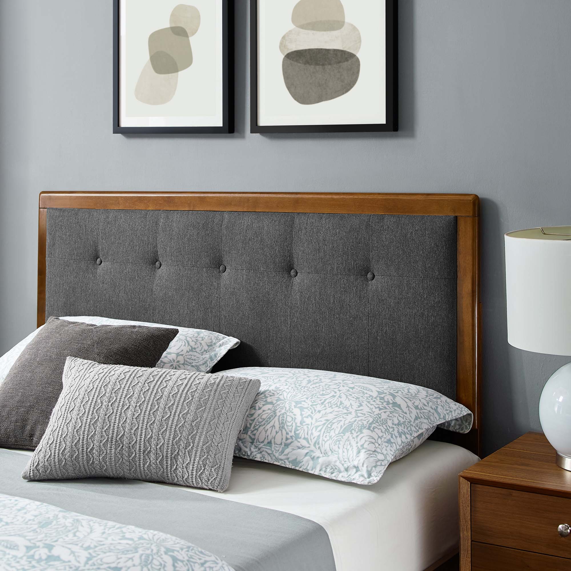 Willow Wood Platform Bed With Splayed Legs by Modway