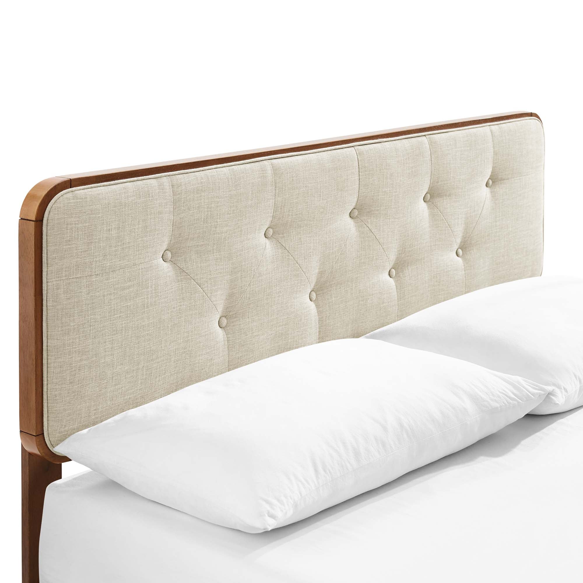 Bridgette Wood Platform Bed With Angular Frame by Modway