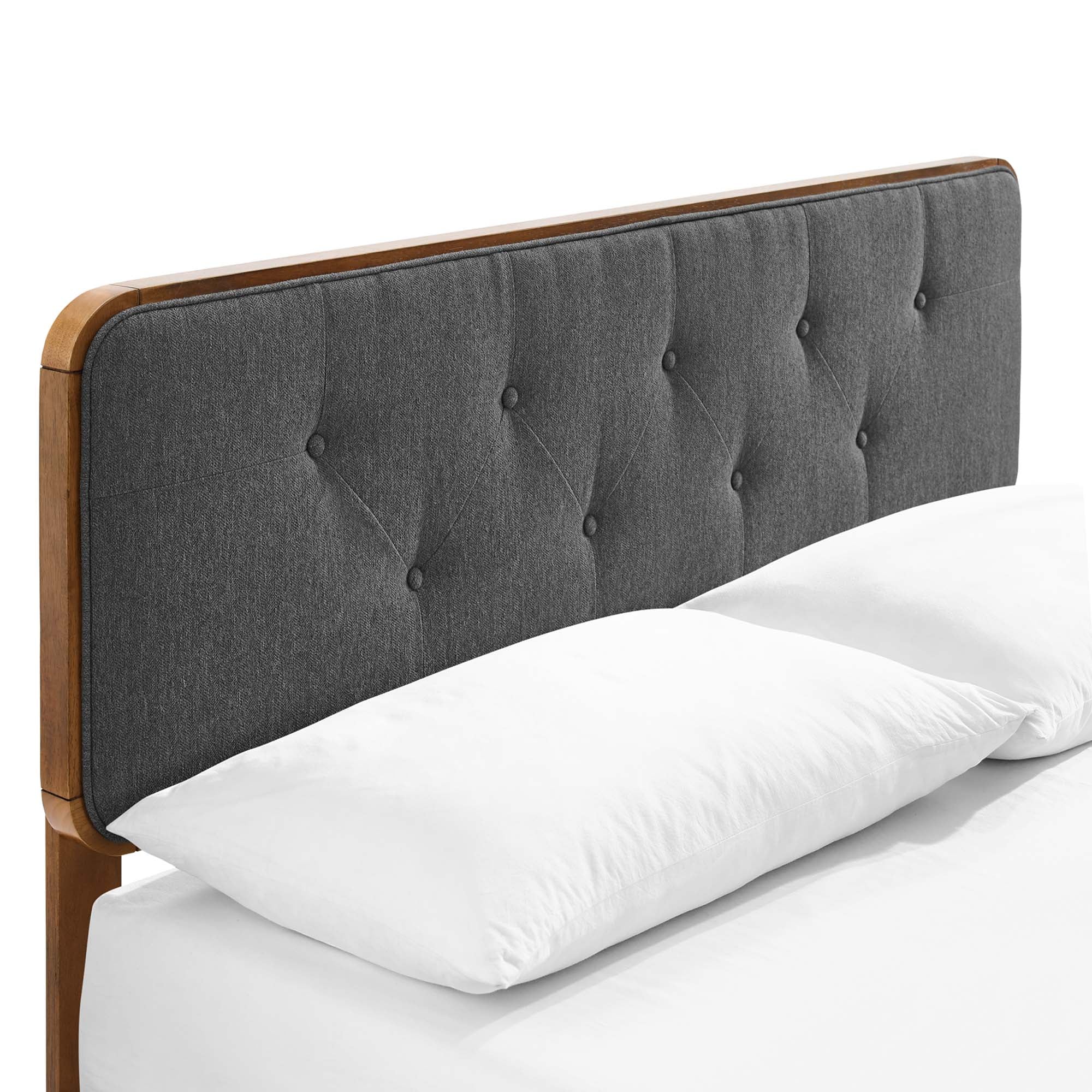 Bridgette Wood Platform Bed With Angular Frame by Modway