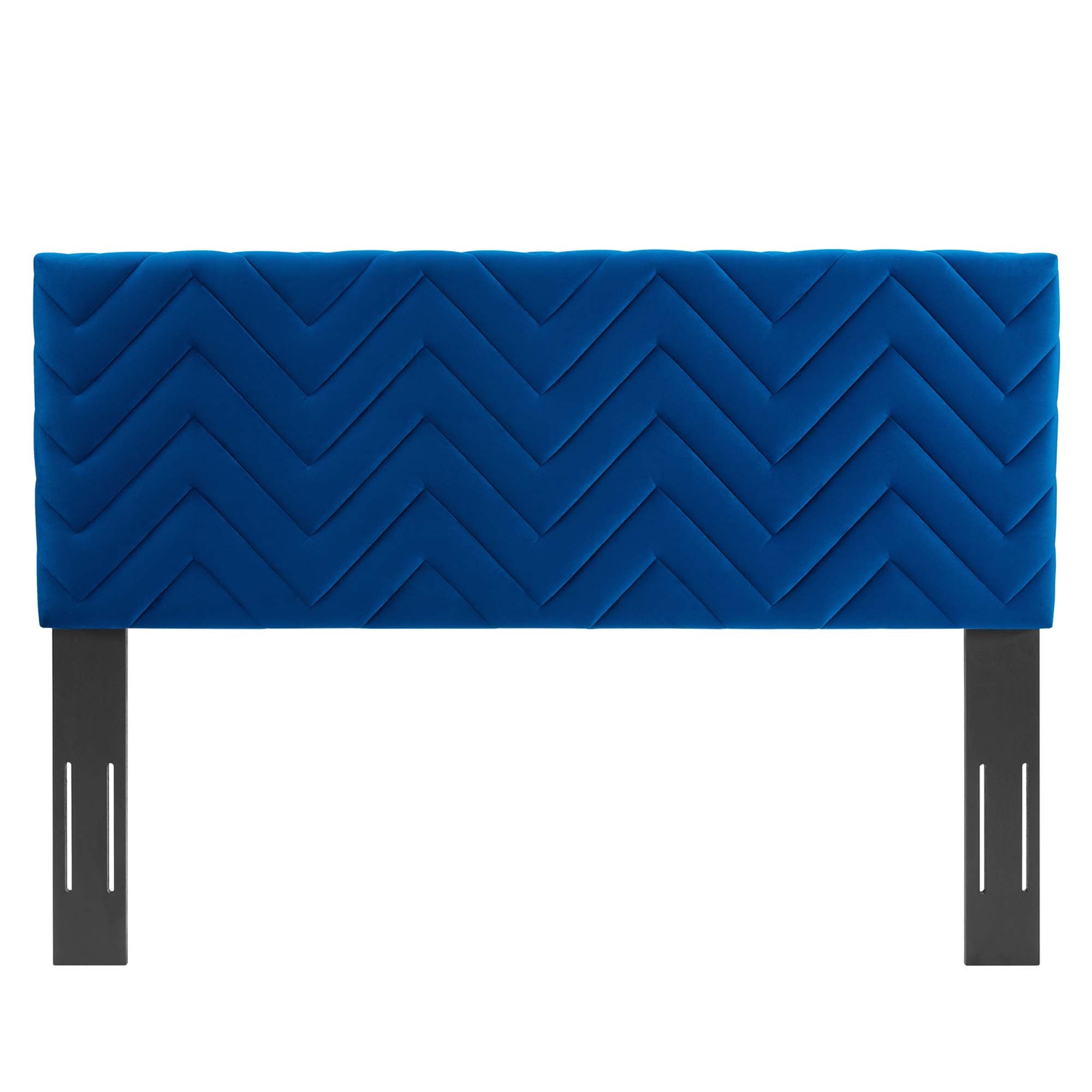 Mercy Chevron Tufted Performance Velvet Headboard by Modway