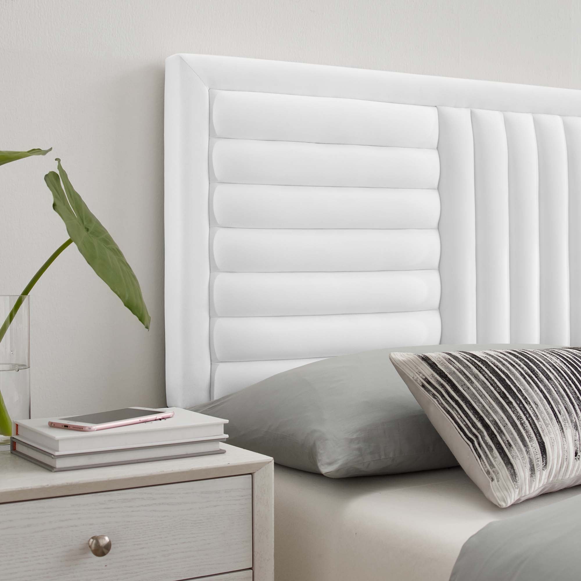 Believe Channel Tufted Performance Velvet Headboard by Modway