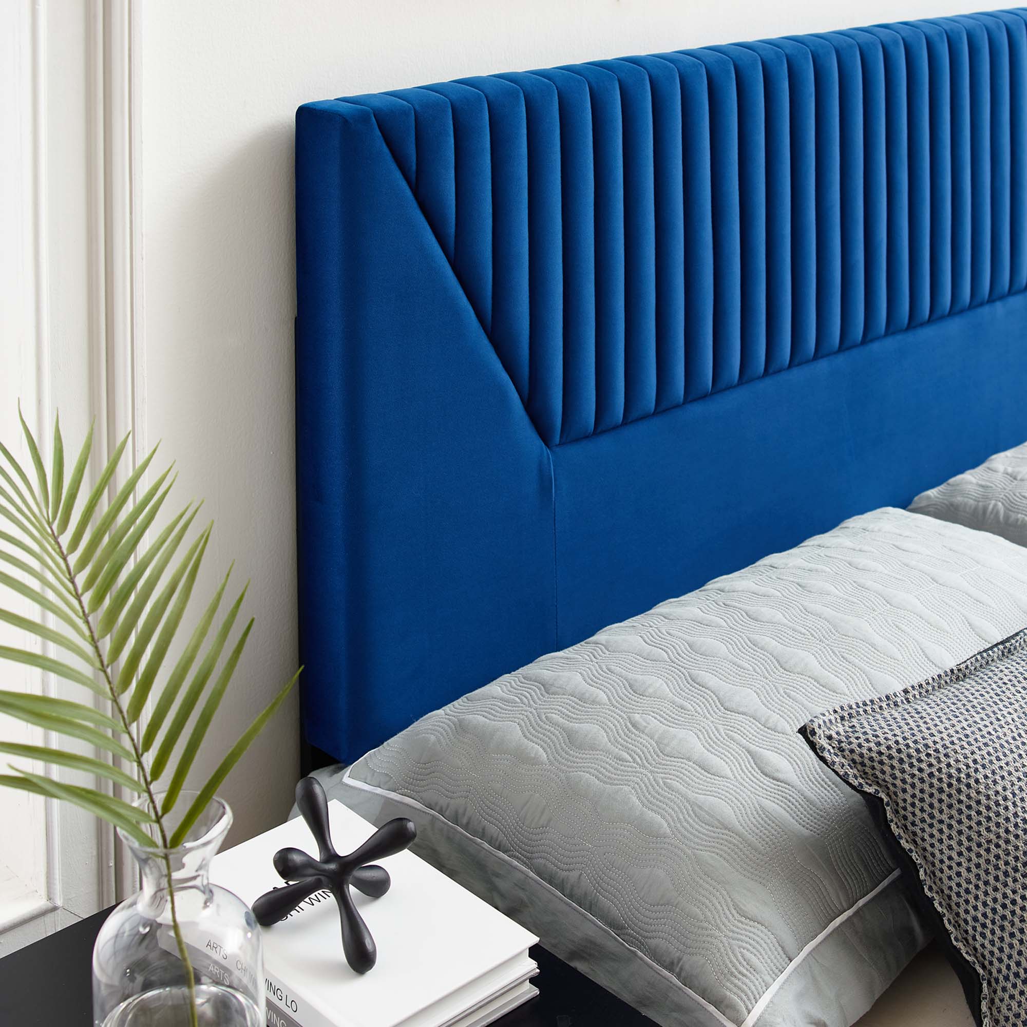 Patience Channel Tufted Performance Velvet Headboard by Modway