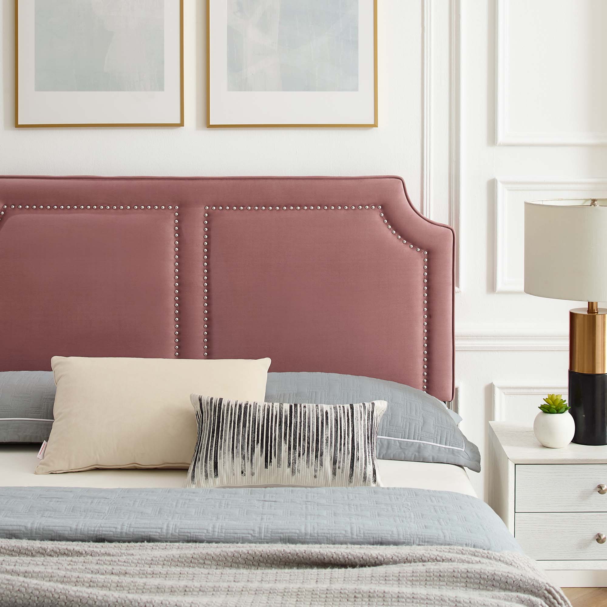 Novi Performance Velvet Bed by Modway