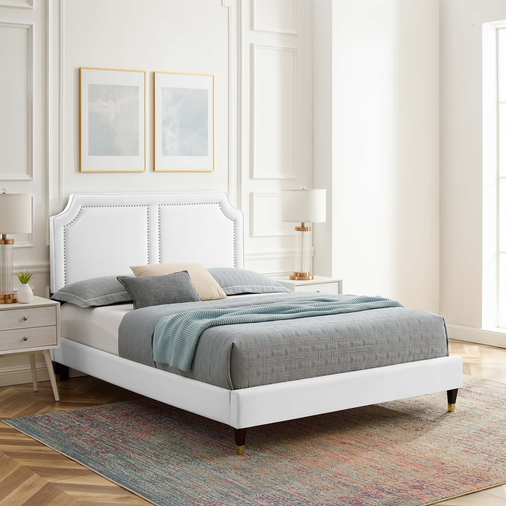 Novi Performance Velvet Bed by Modway
