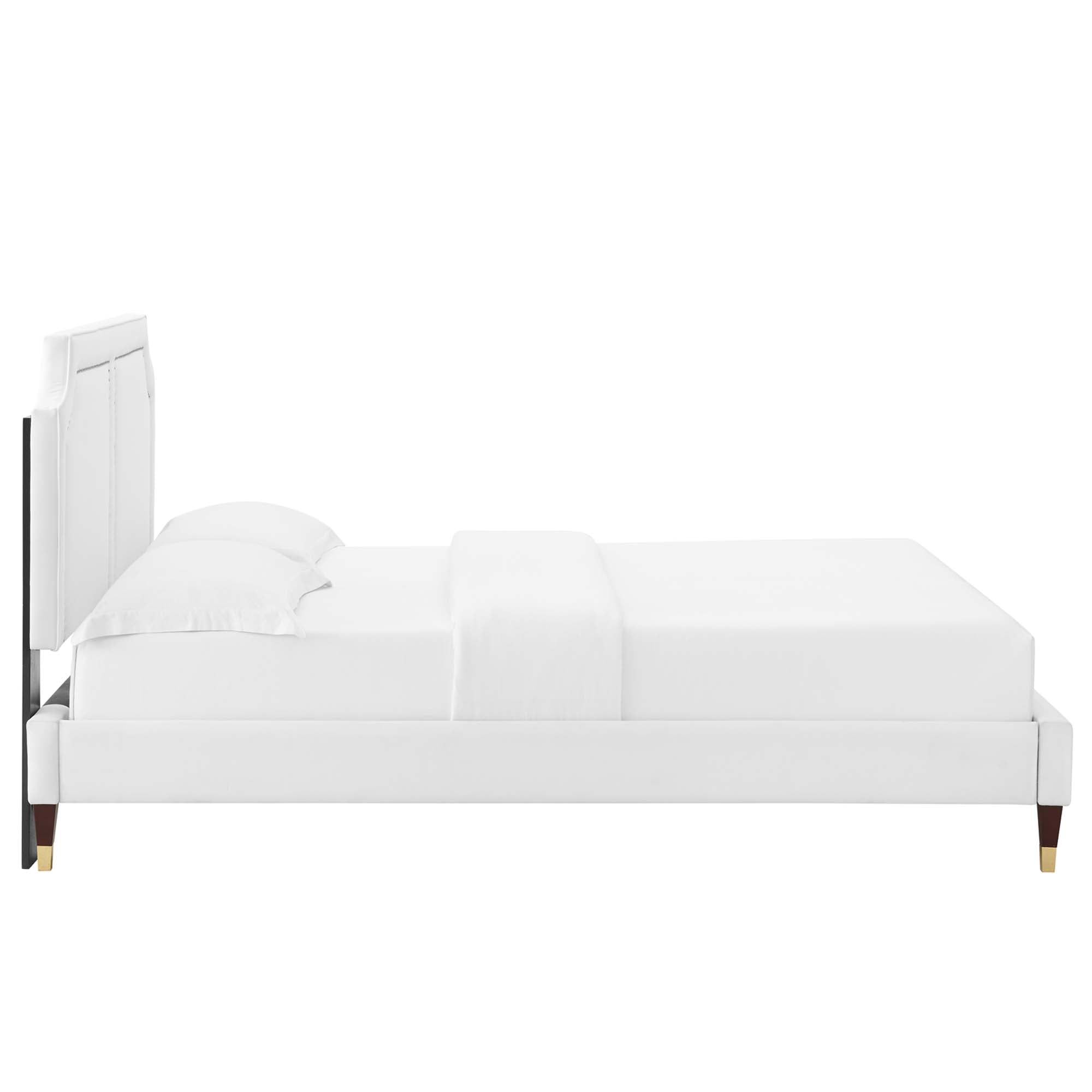 Novi Performance Velvet Bed by Modway