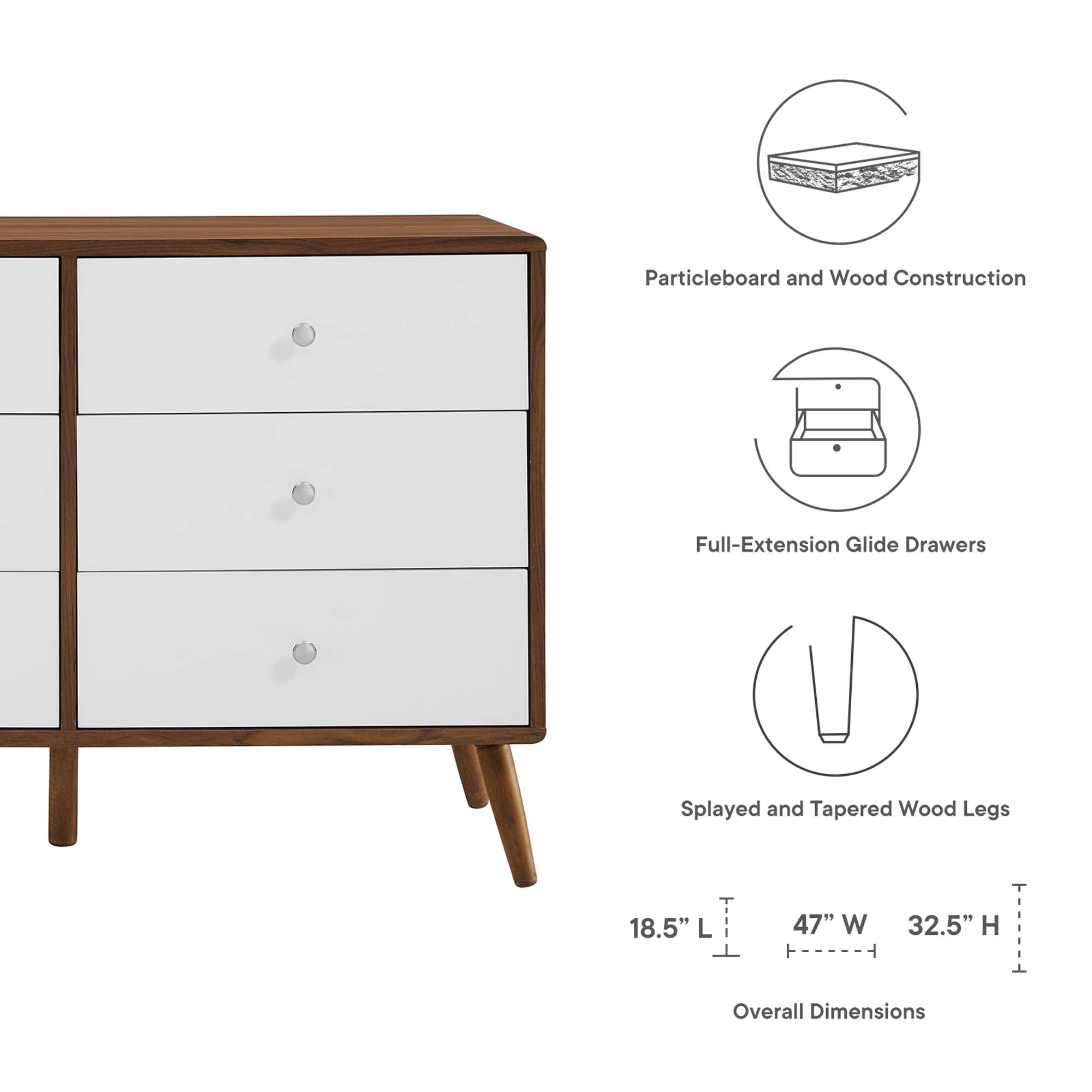 Transmit 47" Dresser by Modway