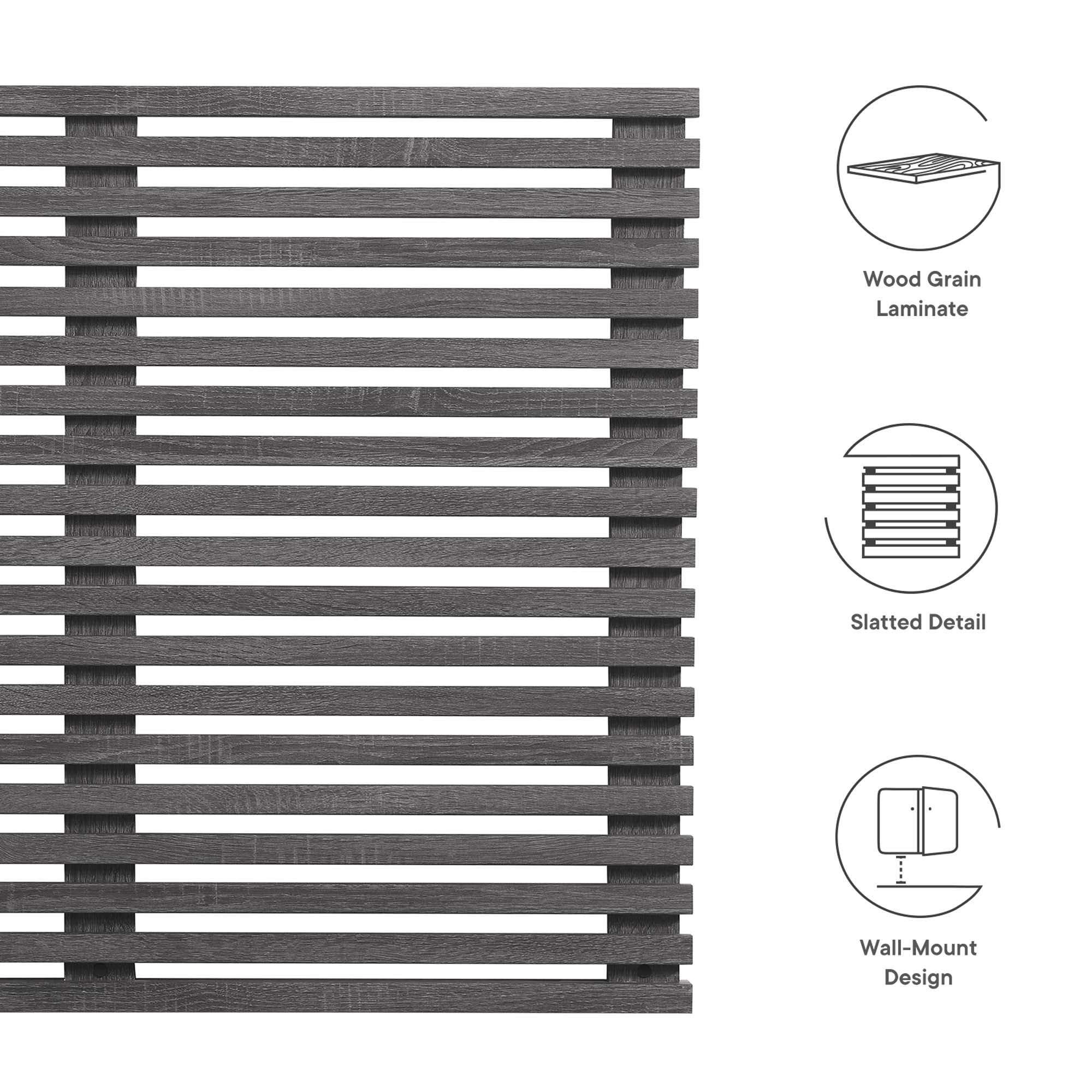Render Wall Mount Headboard by Modway