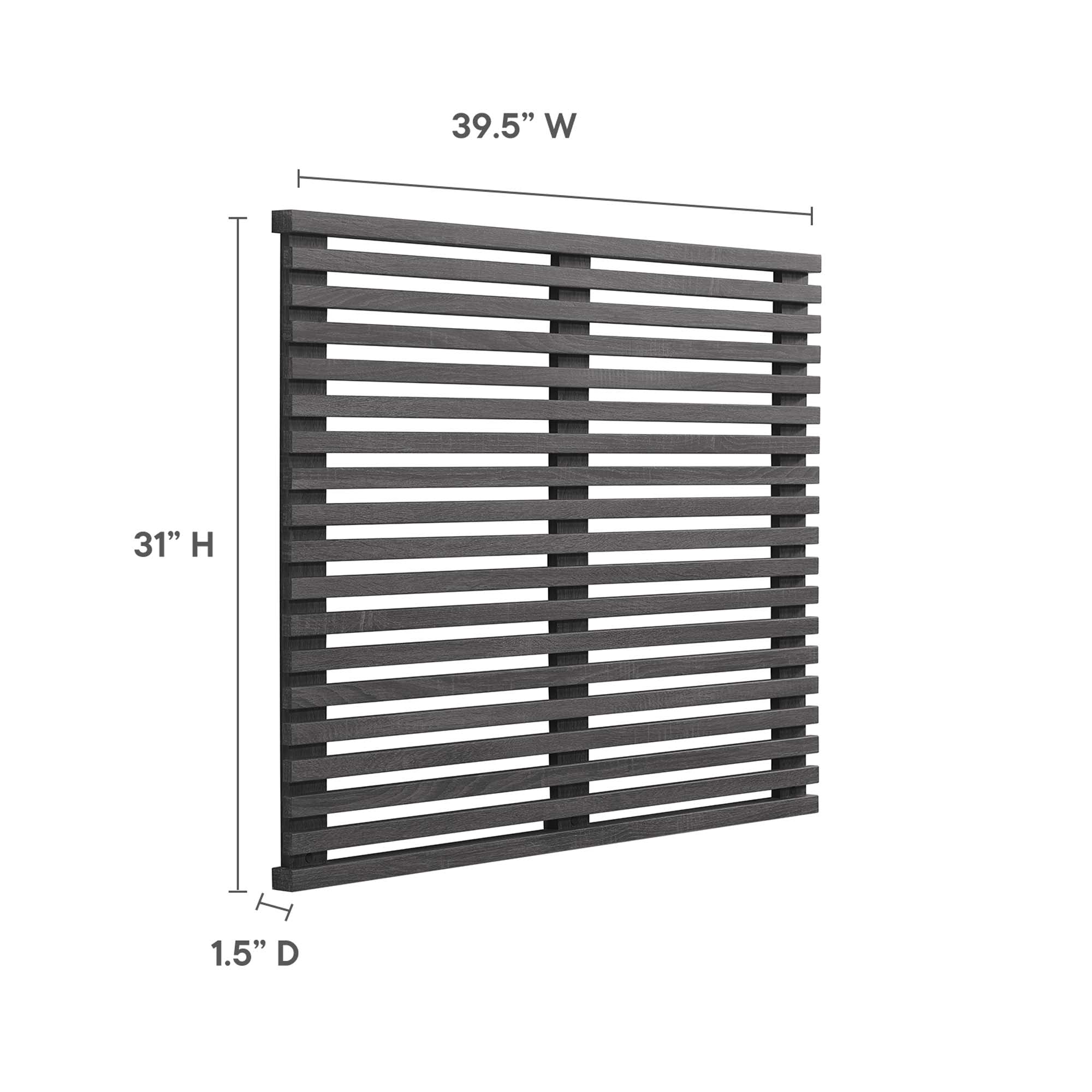 Render Wall Mount Headboard by Modway