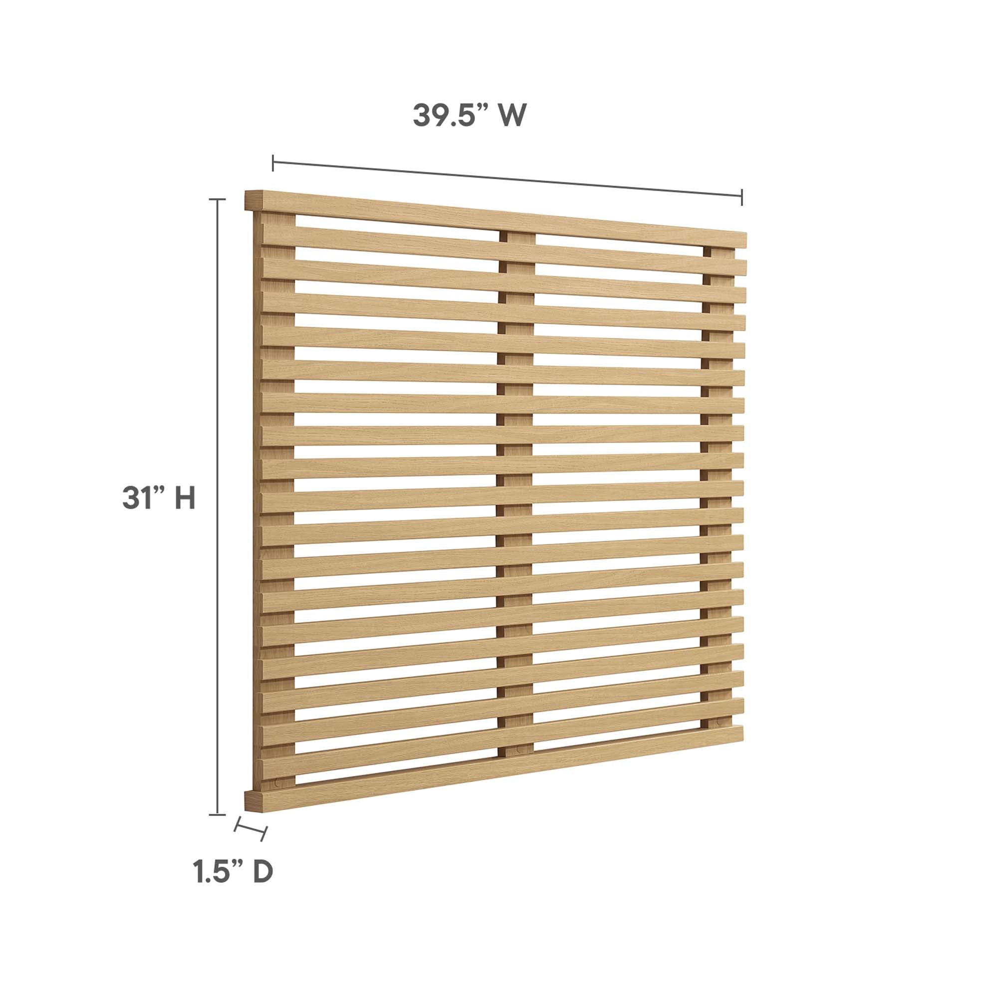 Render Wall Mount Headboard by Modway