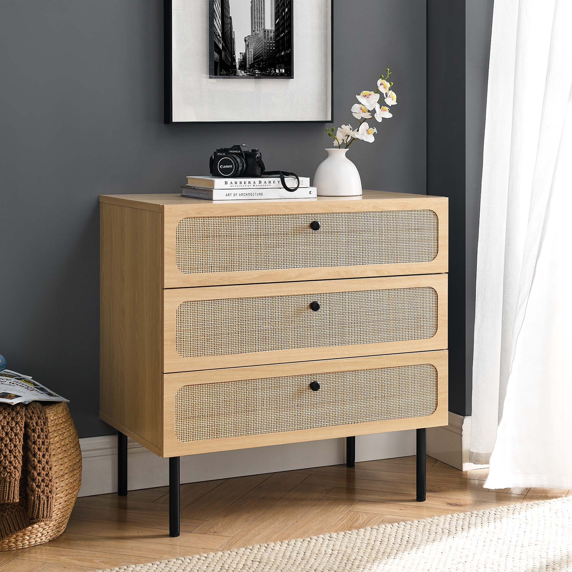 Chaucer 3-Drawer Chest by Modway