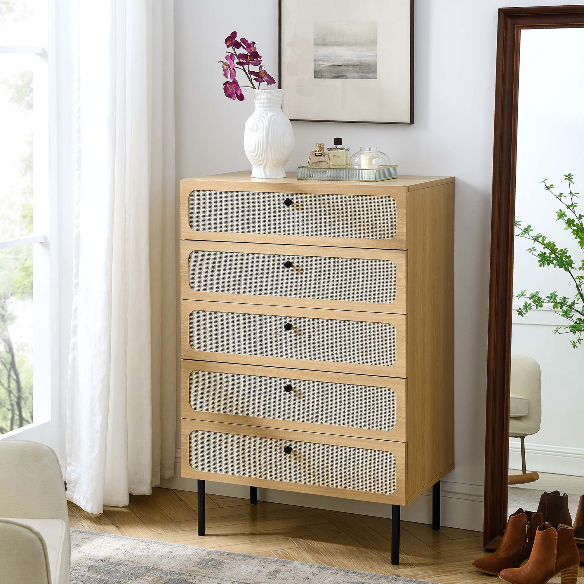 Chaucer 5-Drawer Chest by Modway