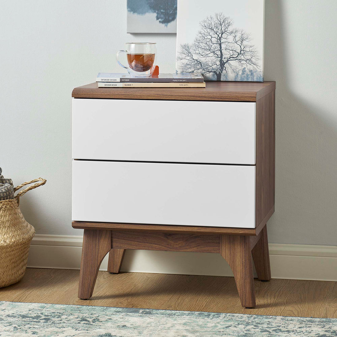 Envision 2-Drawer Nightstand by Modway