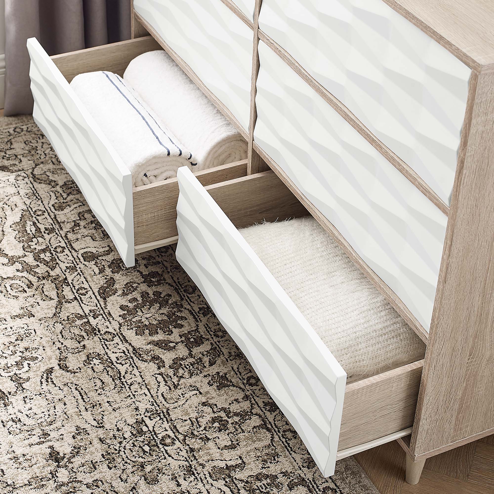 Vespera 6-Drawer Dresser by Modway