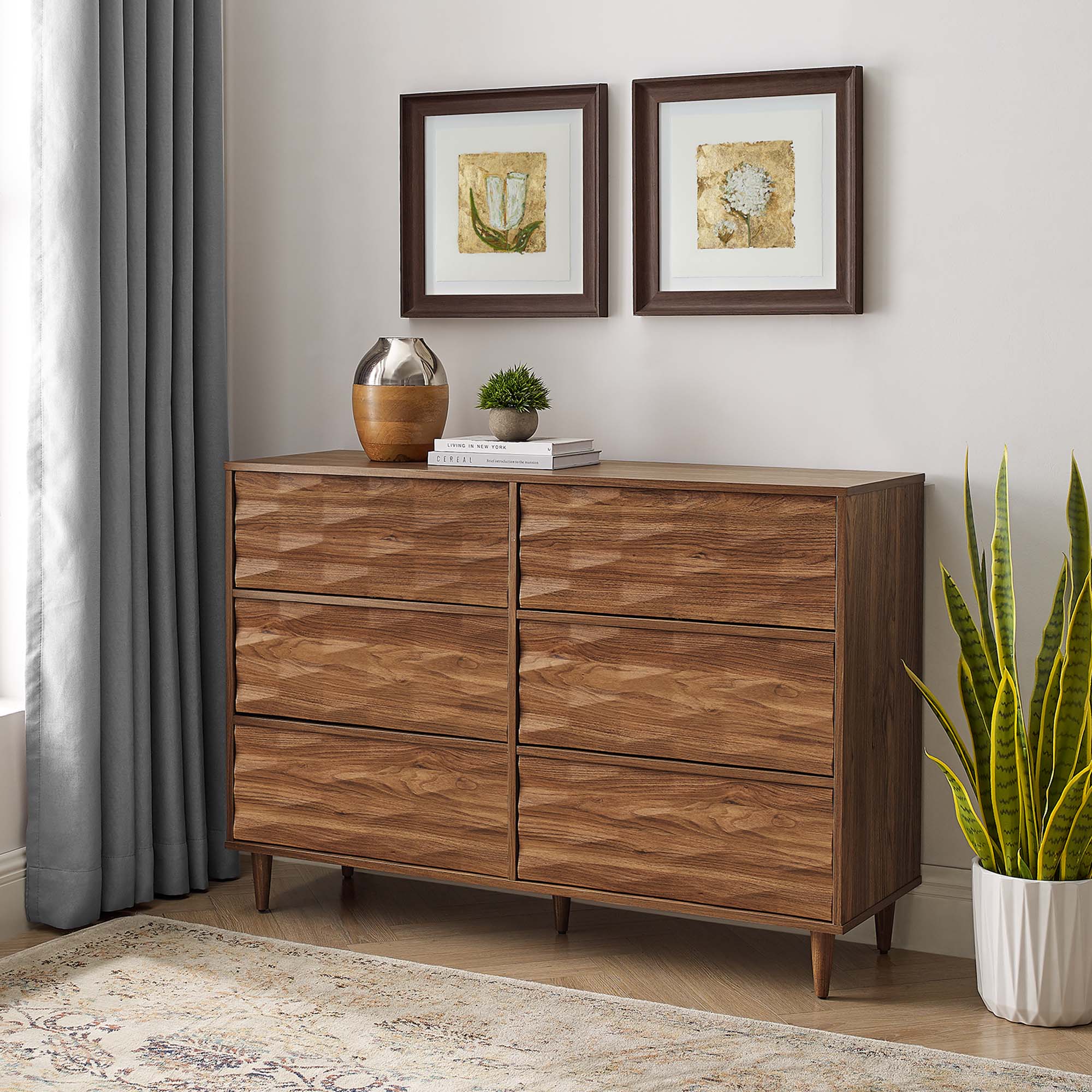 Vespera 6-Drawer Dresser by Modway