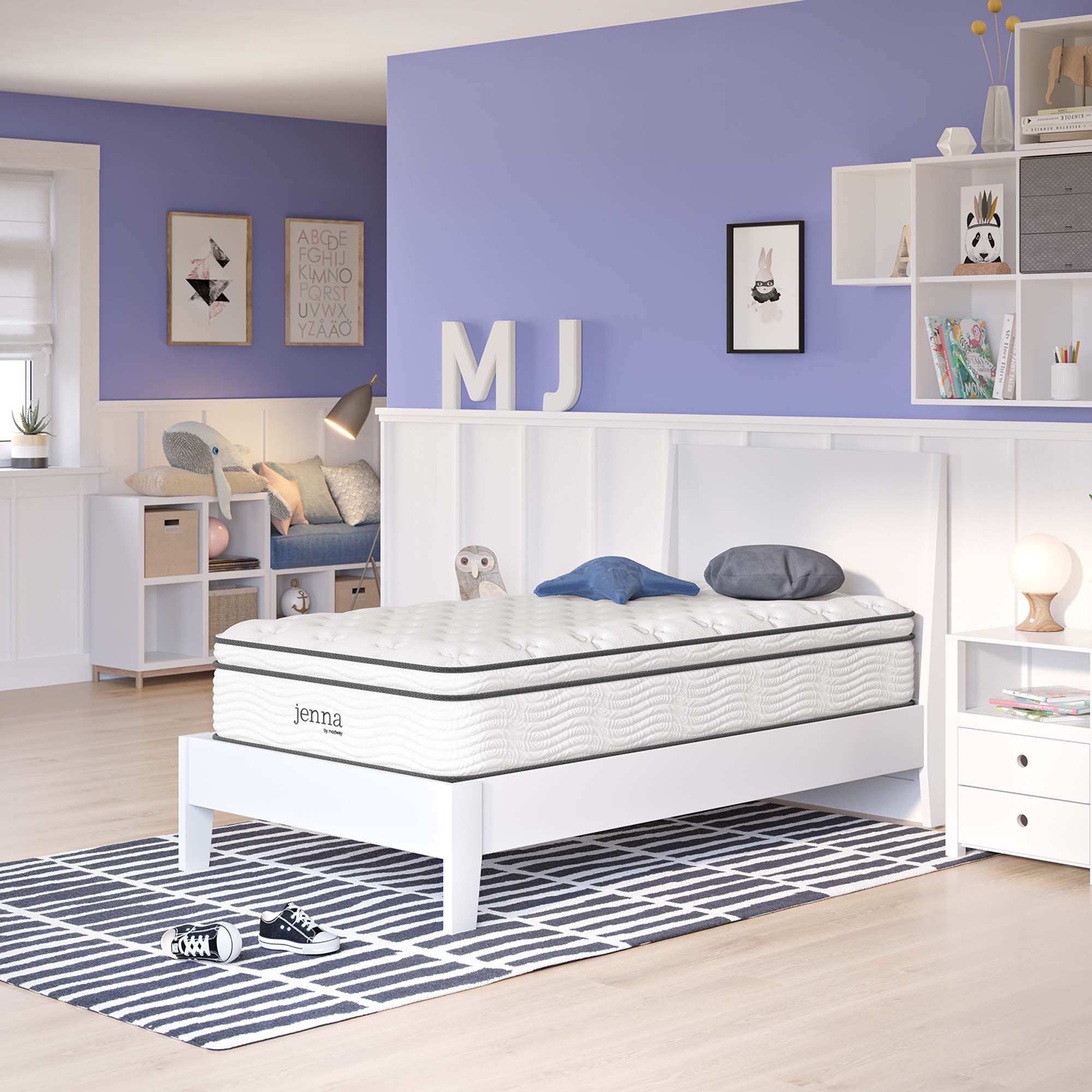 Jenna Innerspring and Foam Mattress by Modway