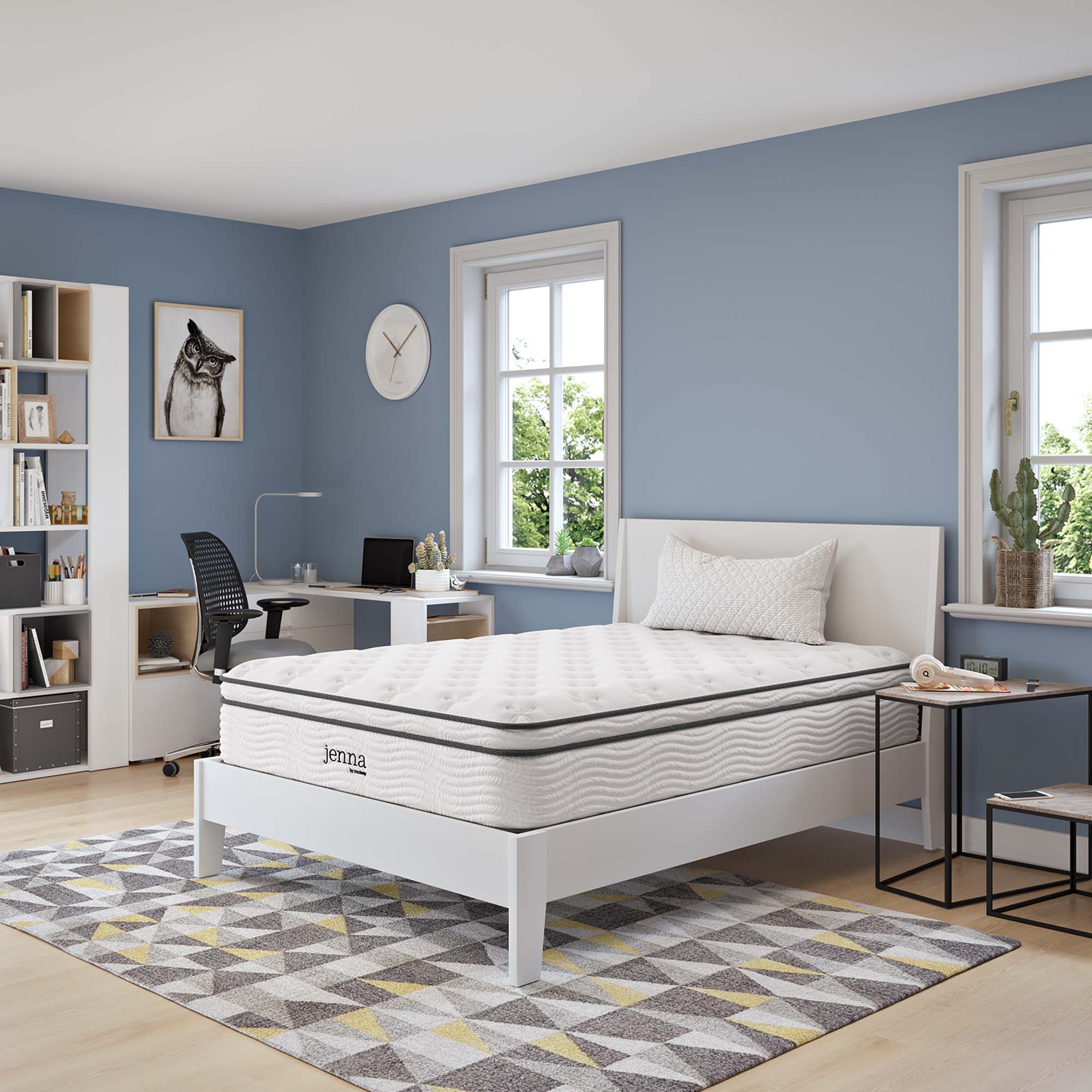 Jenna Innerspring and Foam Mattress by Modway
