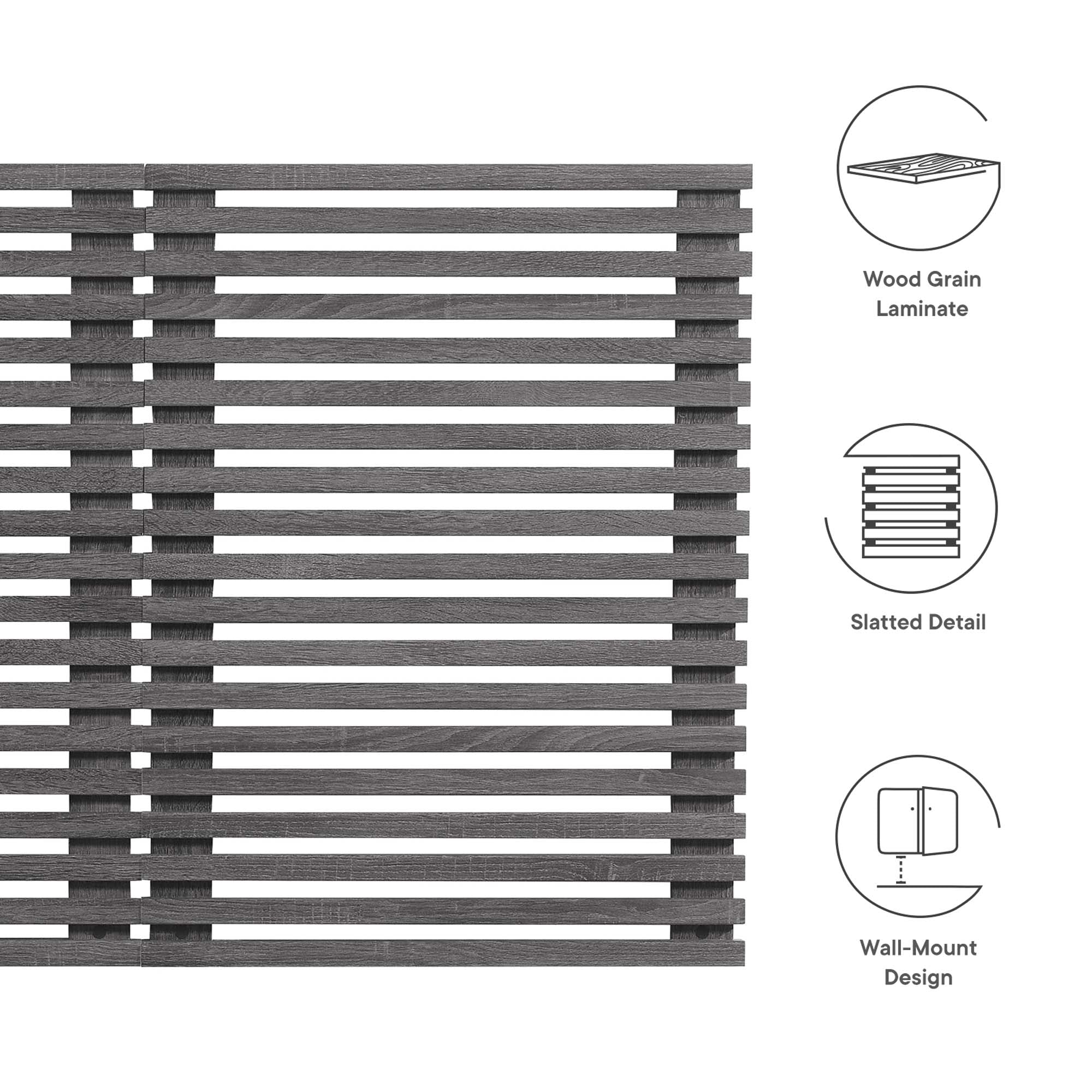 Render Wall Mount Headboard by Modway