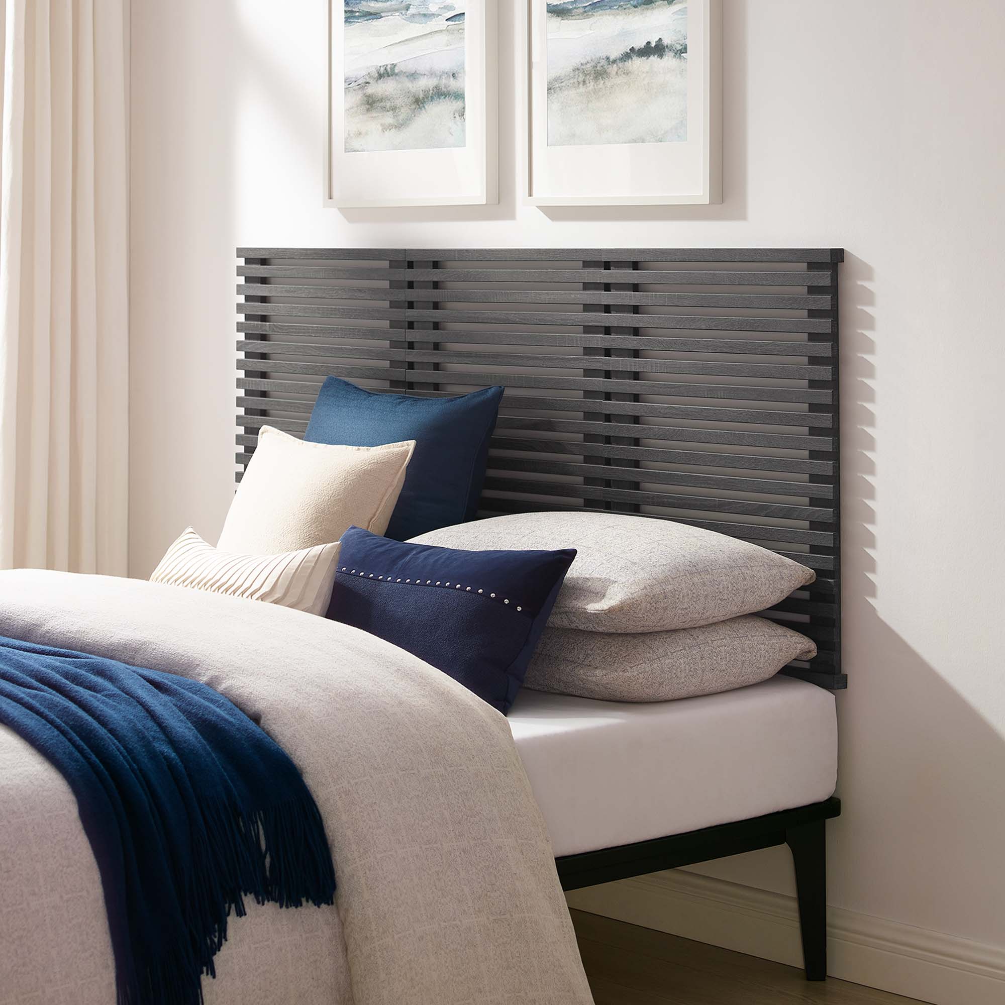 Render Wall Mount Headboard by Modway
