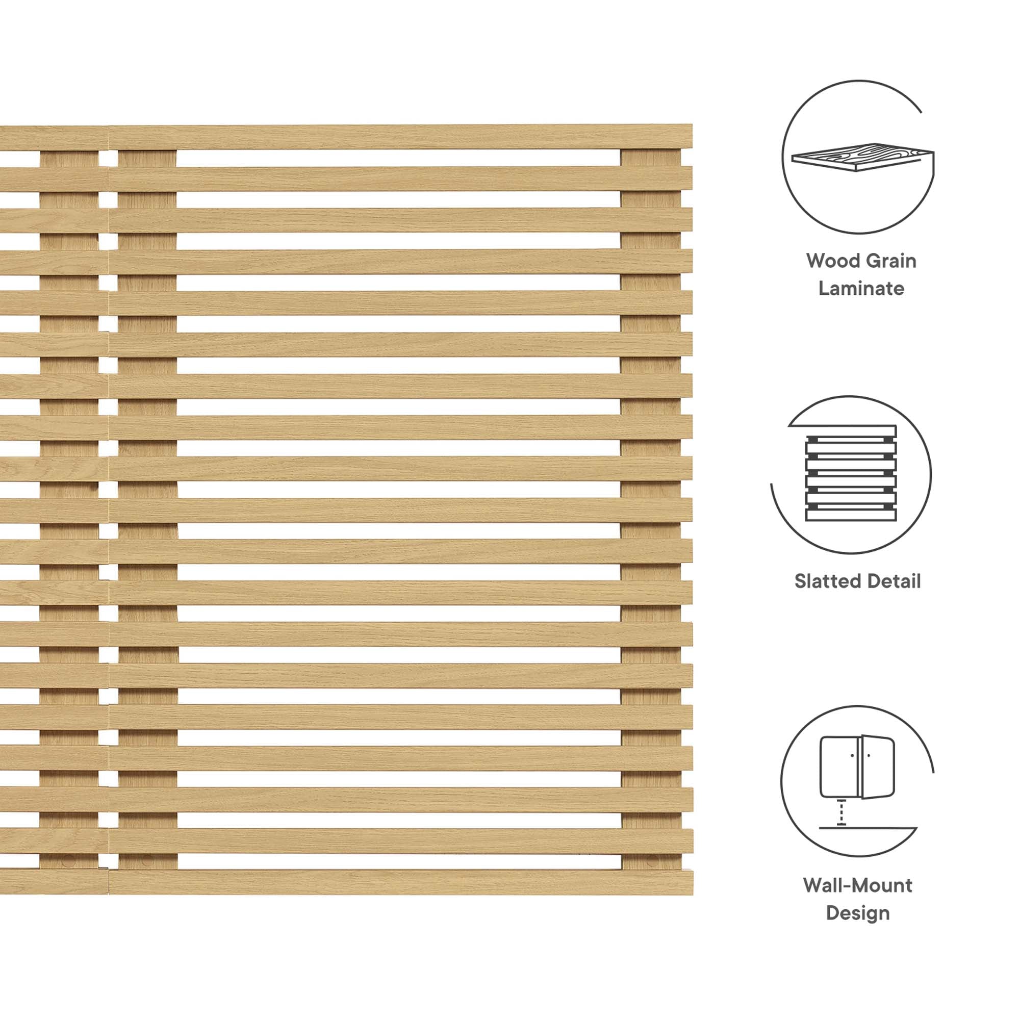 Render Wall Mount Headboard by Modway