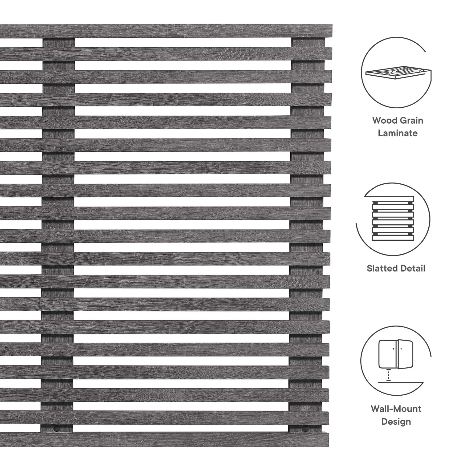 Render Wall Mount Headboard by Modway