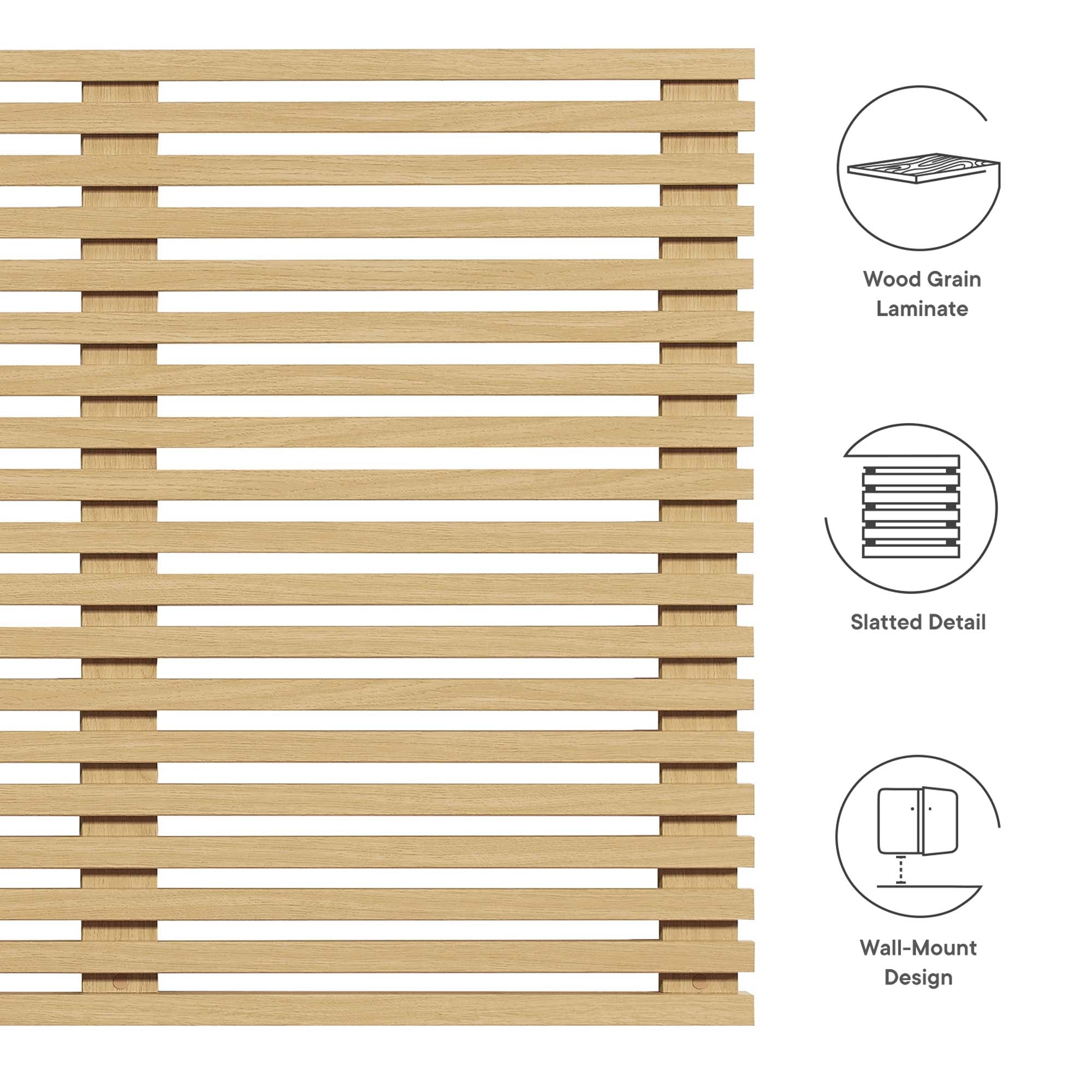 Render Wall Mount Headboard by Modway