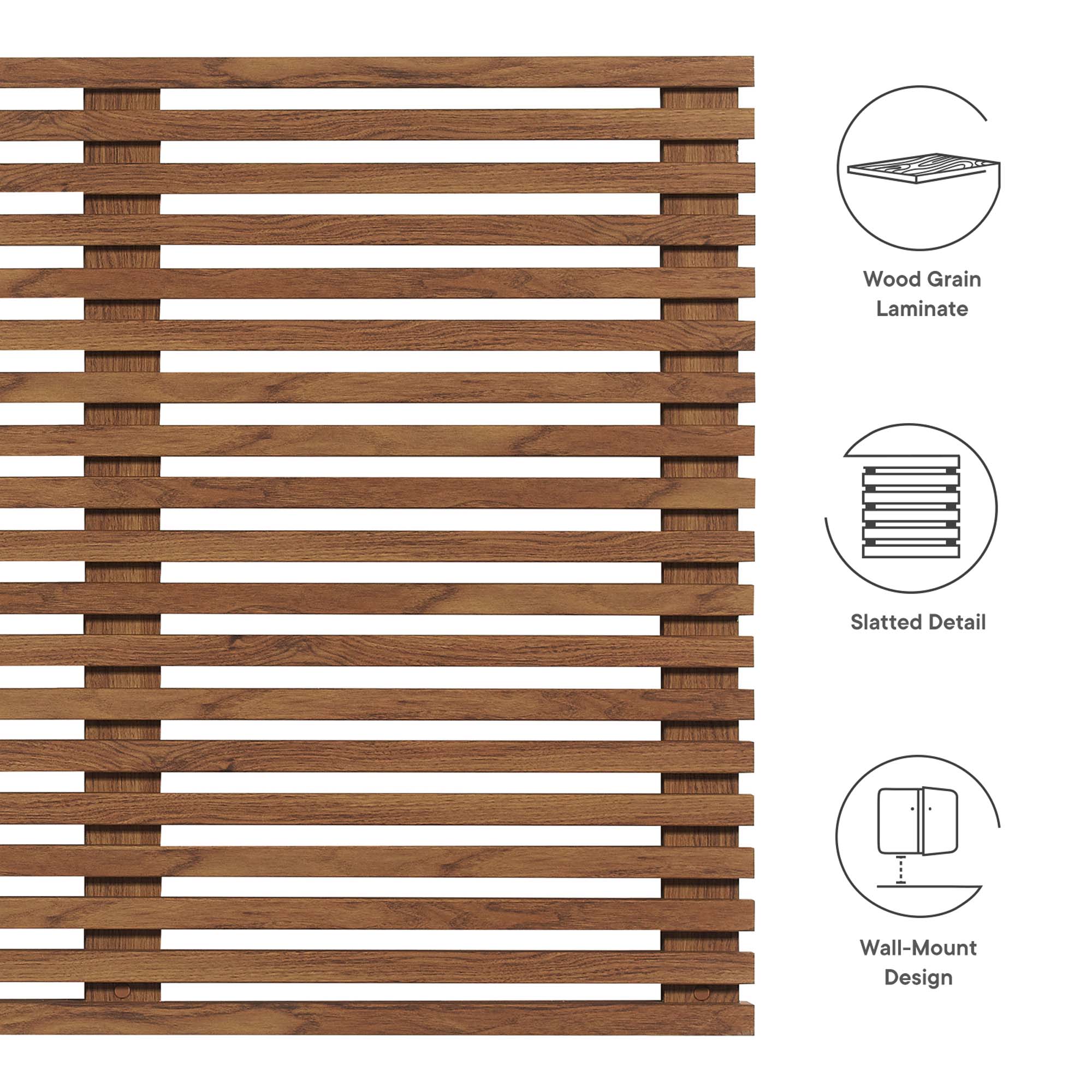 Render Wall Mount Headboard by Modway