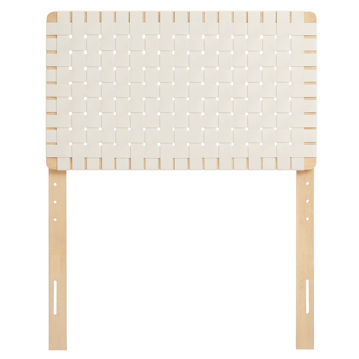 Sparta Woven Vegan Leather Headboard by Modway