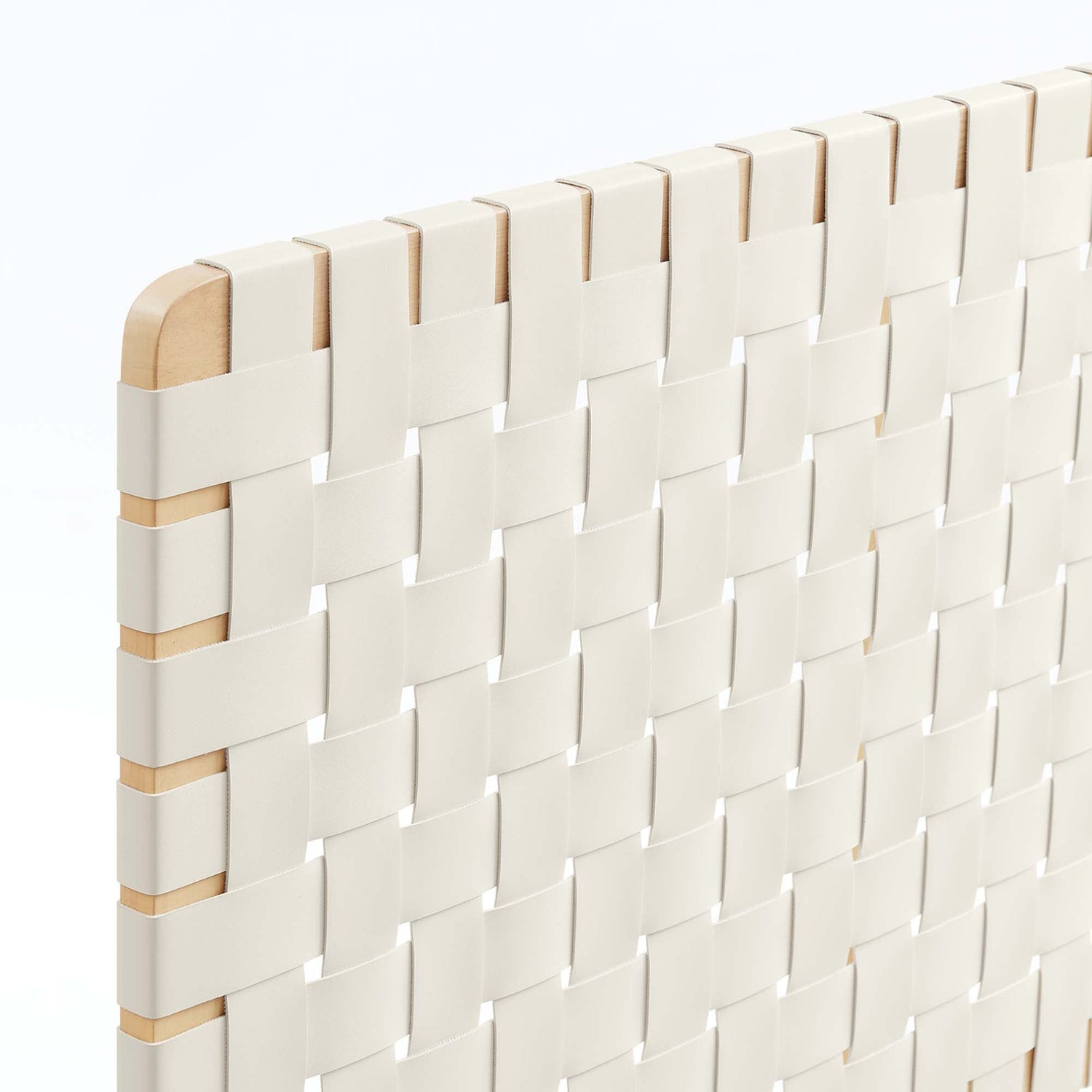 Sparta Woven Vegan Leather Headboard by Modway
