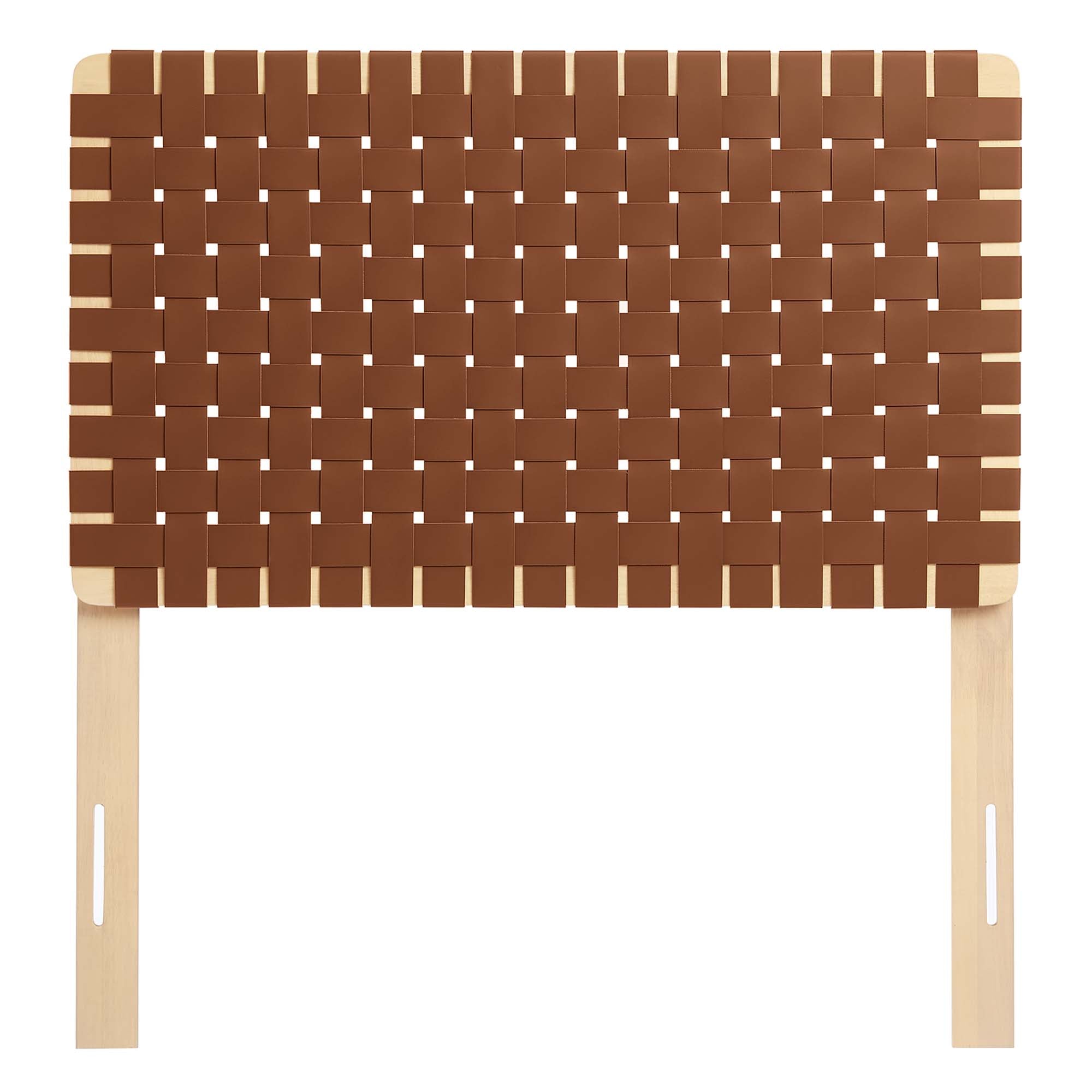 Sparta Woven Vegan Leather Headboard by Modway