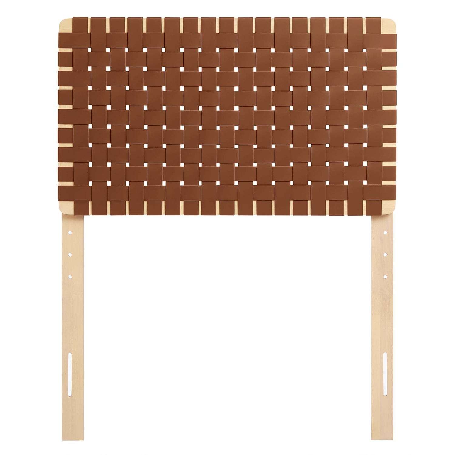 Sparta Woven Vegan Leather Headboard by Modway