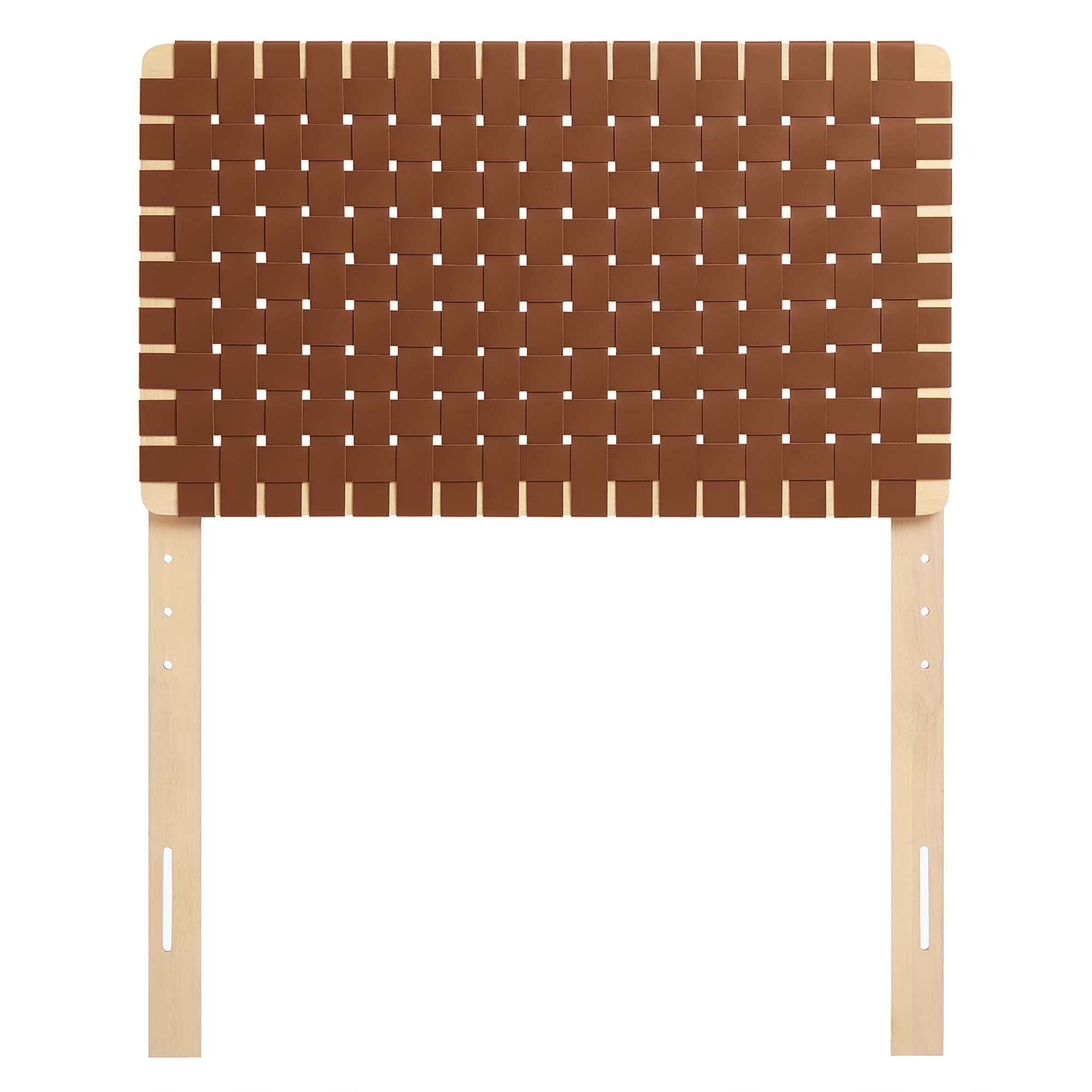 Sparta Woven Vegan Leather Headboard by Modway