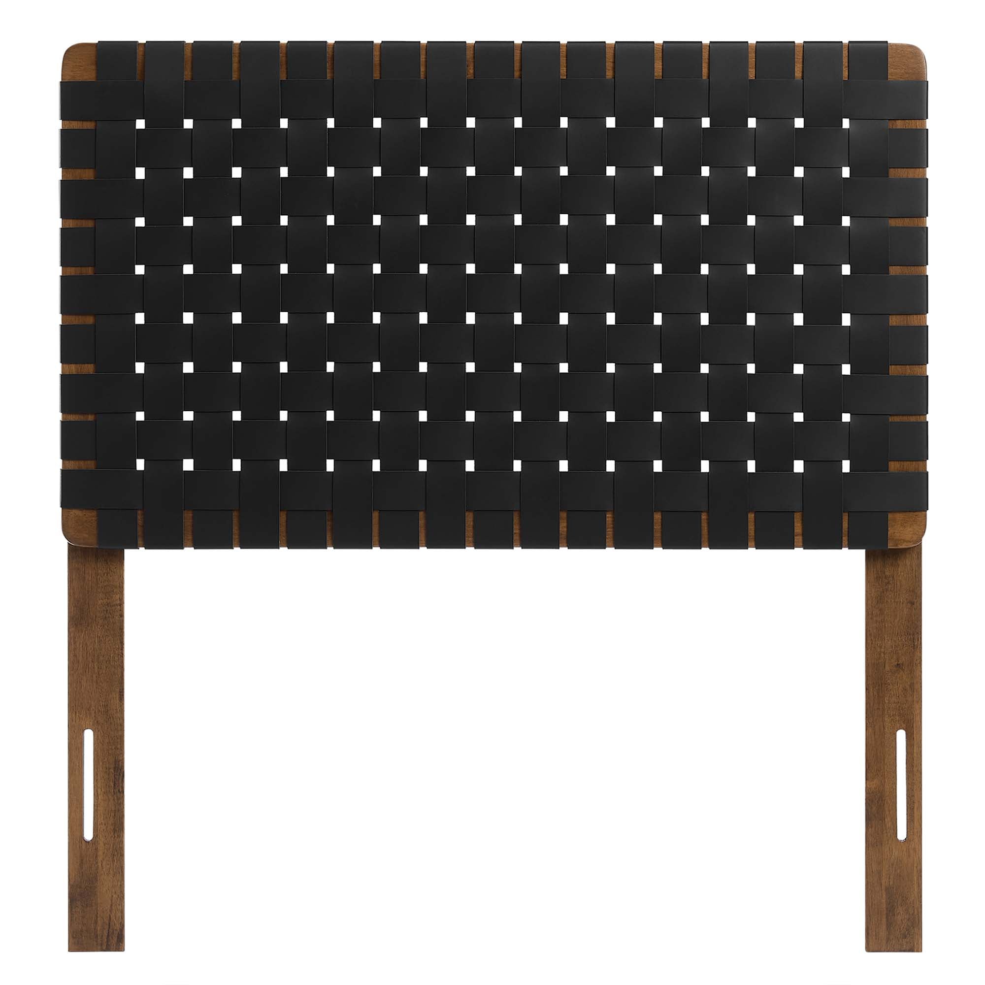 Sparta Woven Vegan Leather Headboard by Modway