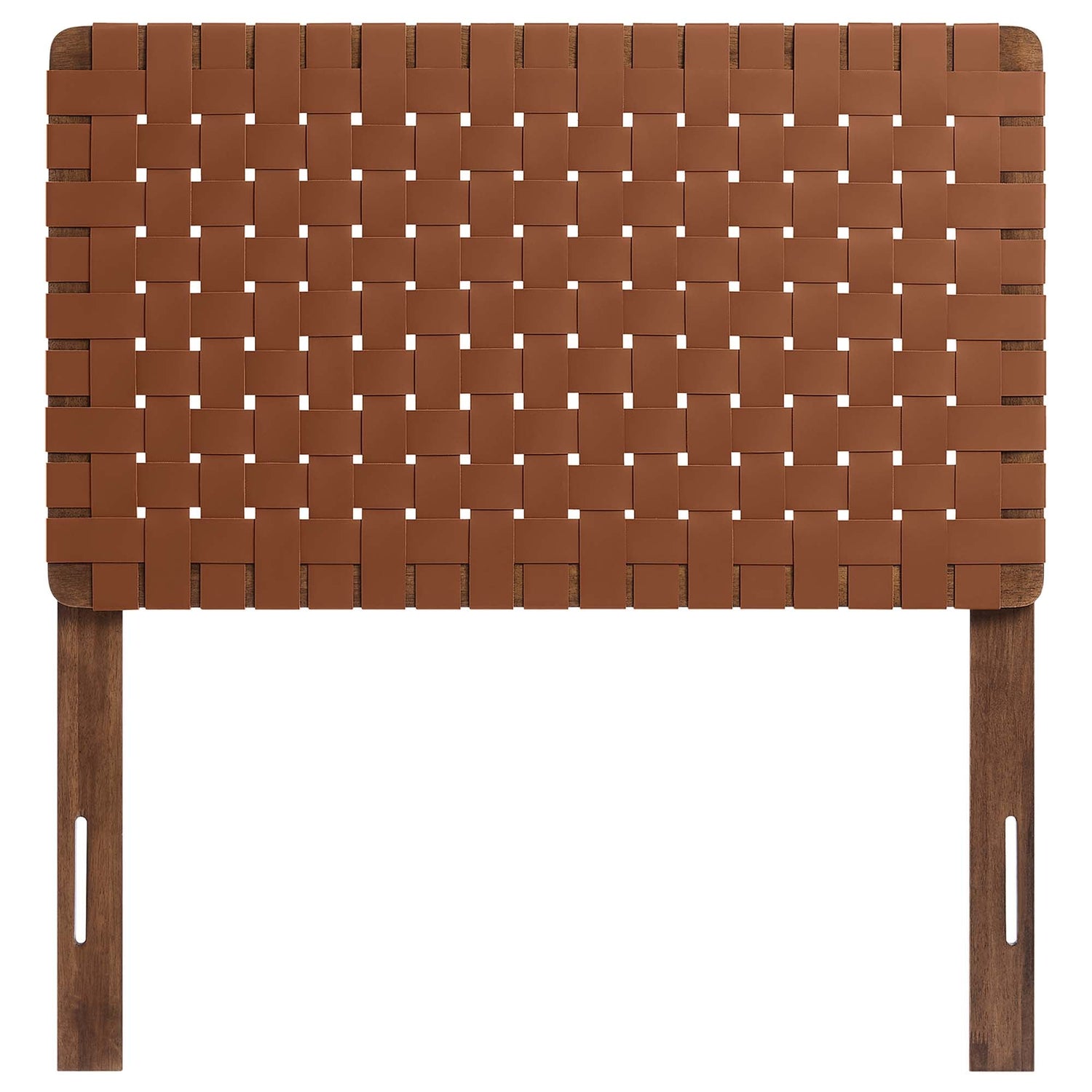 Sparta Woven Vegan Leather Headboard by Modway