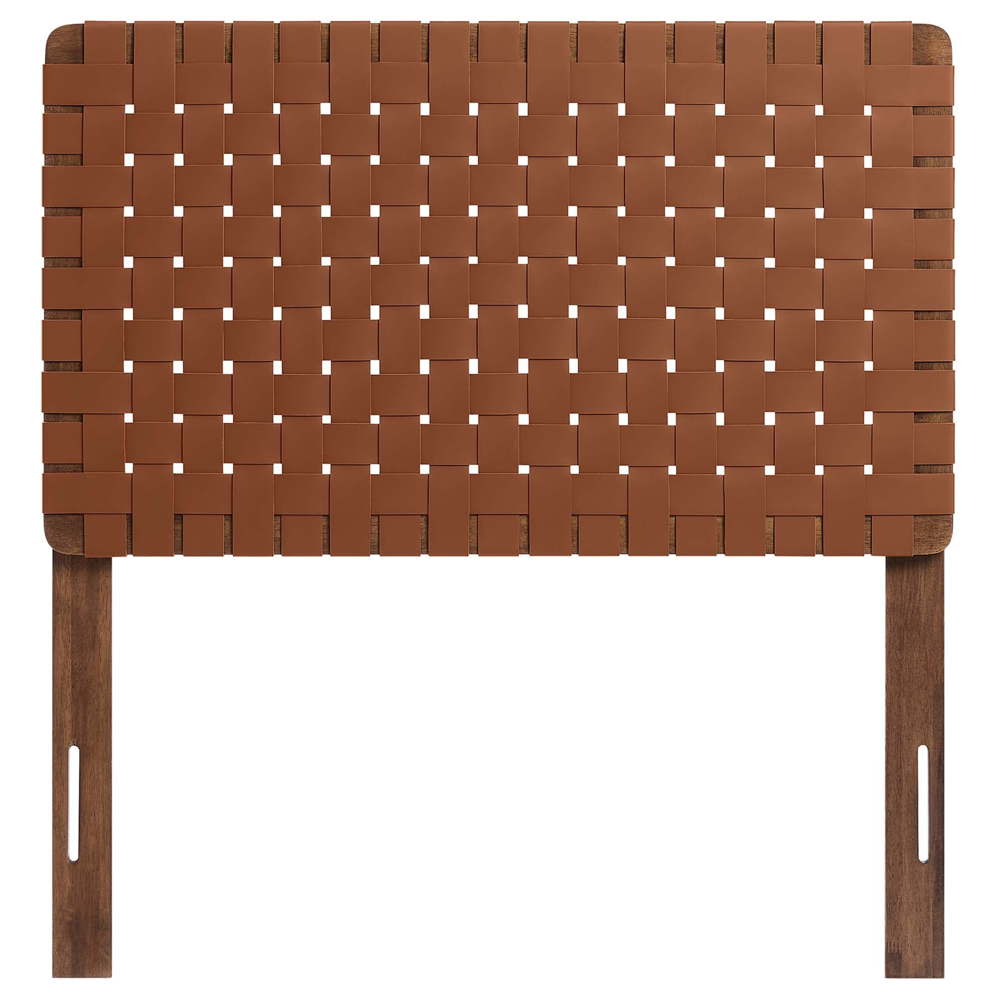 Sparta Woven Vegan Leather Headboard by Modway
