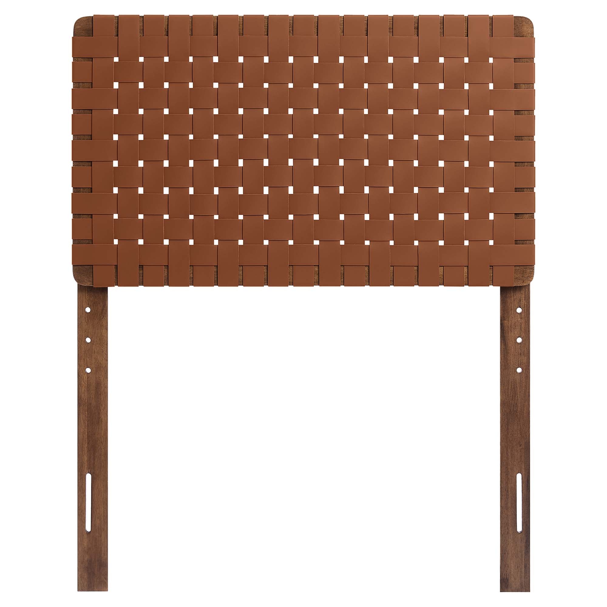 Sparta Woven Vegan Leather Headboard by Modway
