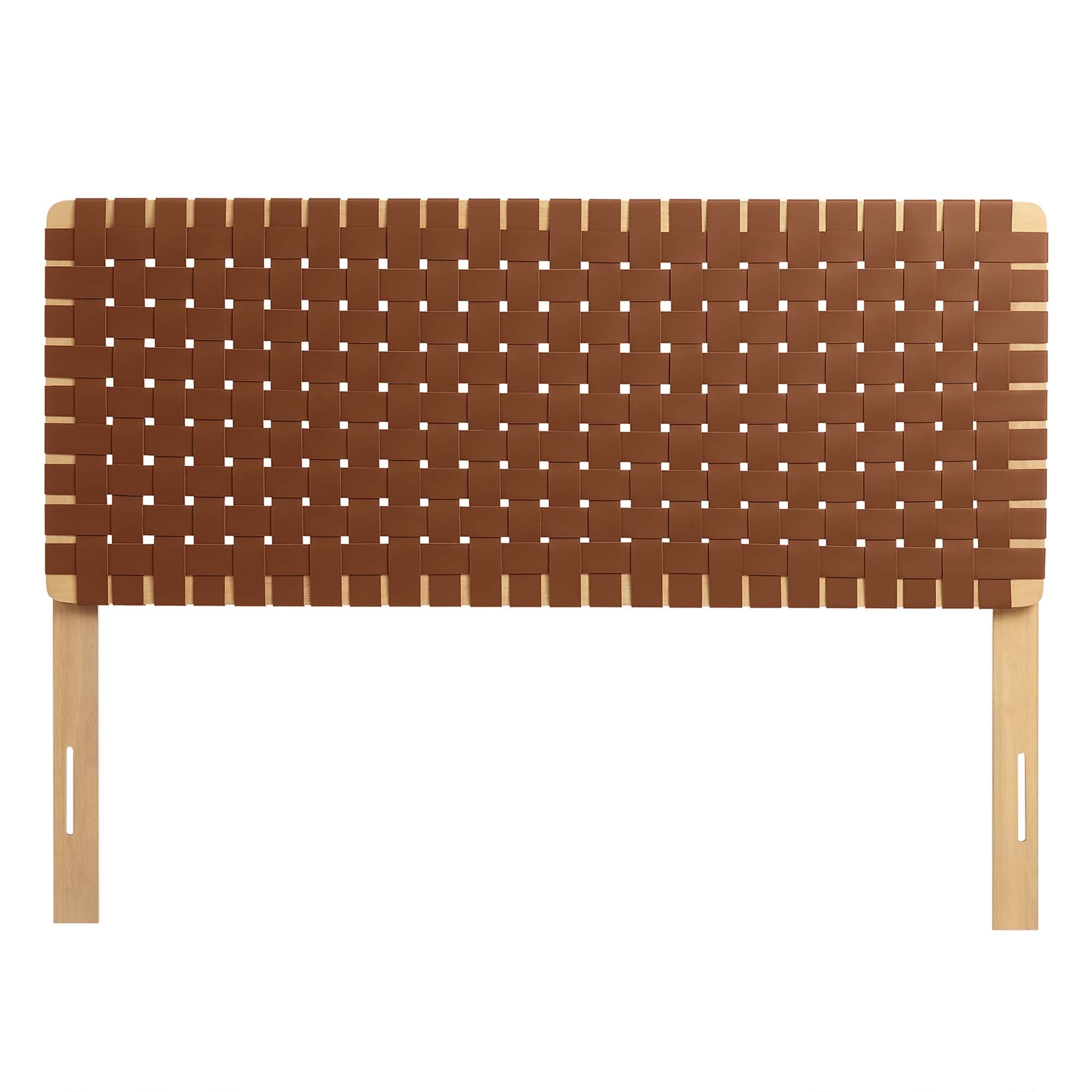 Sparta Woven Vegan Leather Headboard by Modway