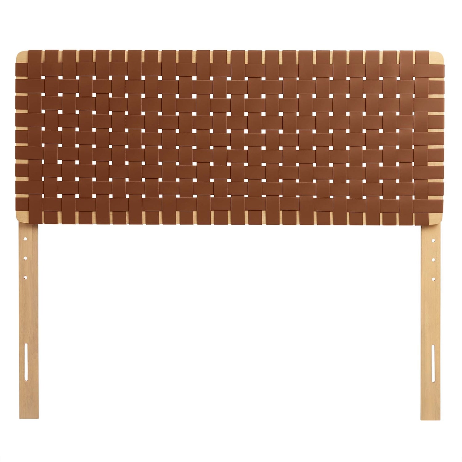 Sparta Woven Vegan Leather Headboard by Modway