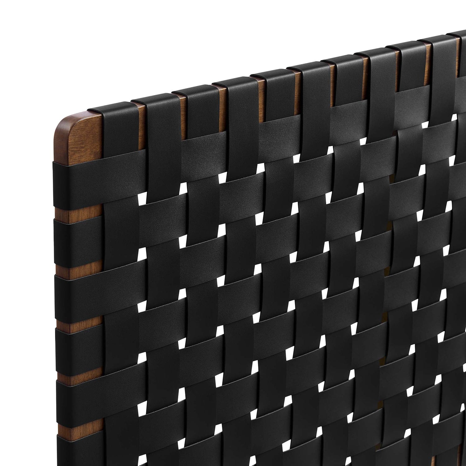 Sparta Woven Vegan Leather Headboard by Modway