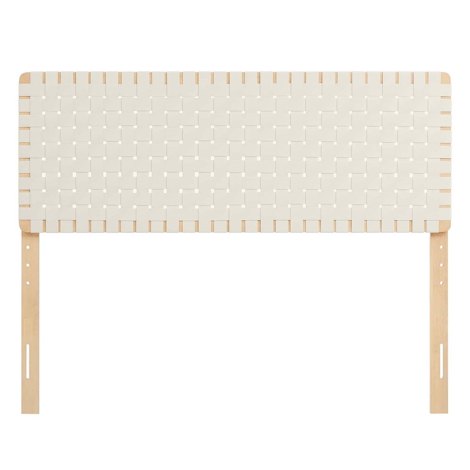 Sparta Woven Vegan Leather Headboard by Modway