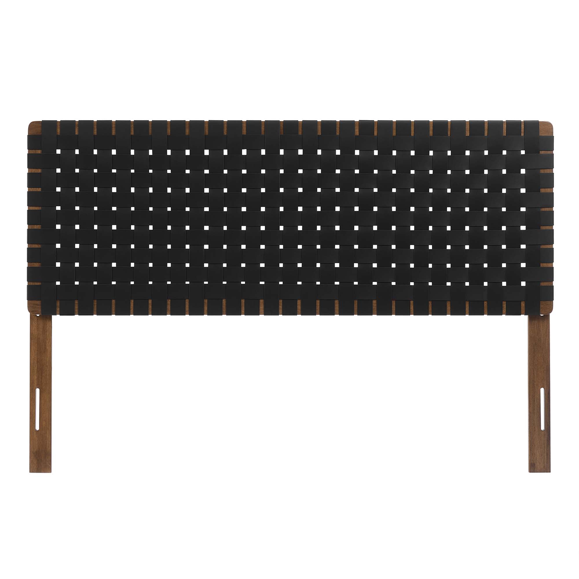 Sparta Woven Vegan Leather Headboard by Modway
