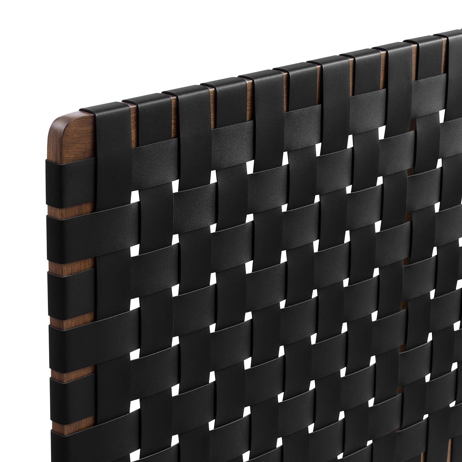 Sparta Woven Vegan Leather Headboard by Modway